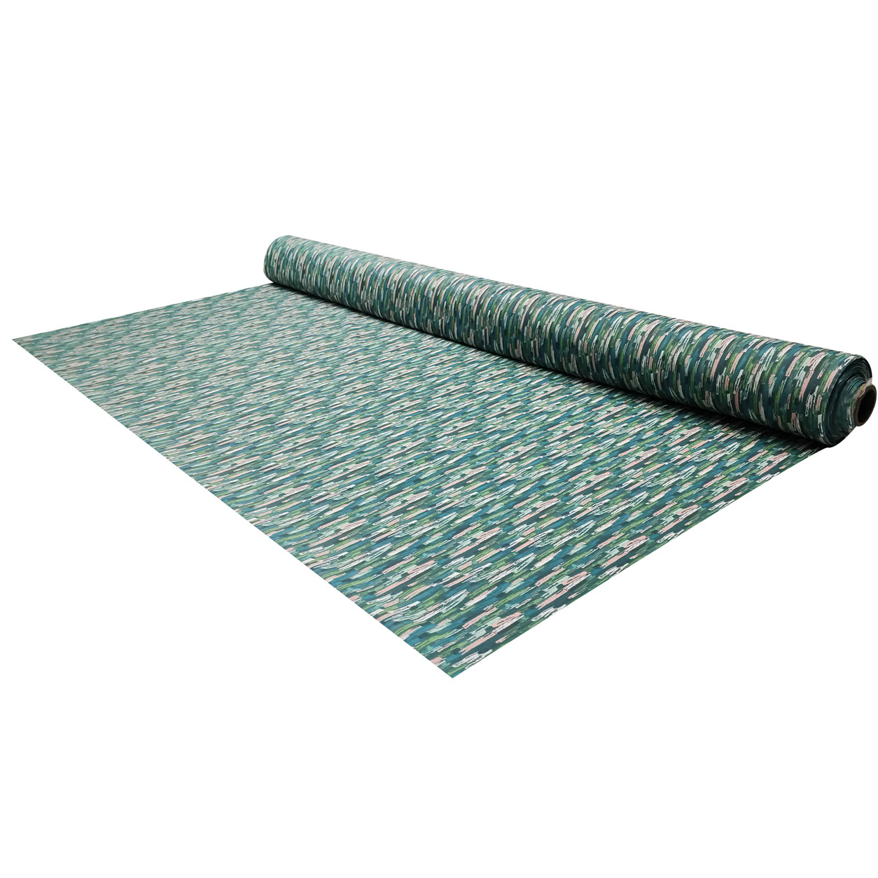 Tessuto Homescapes In Cotone Peso Massiccio - Verde 150 Cm - Venduto Al Metro Per Tende, Cuscini E Arredamento - 2