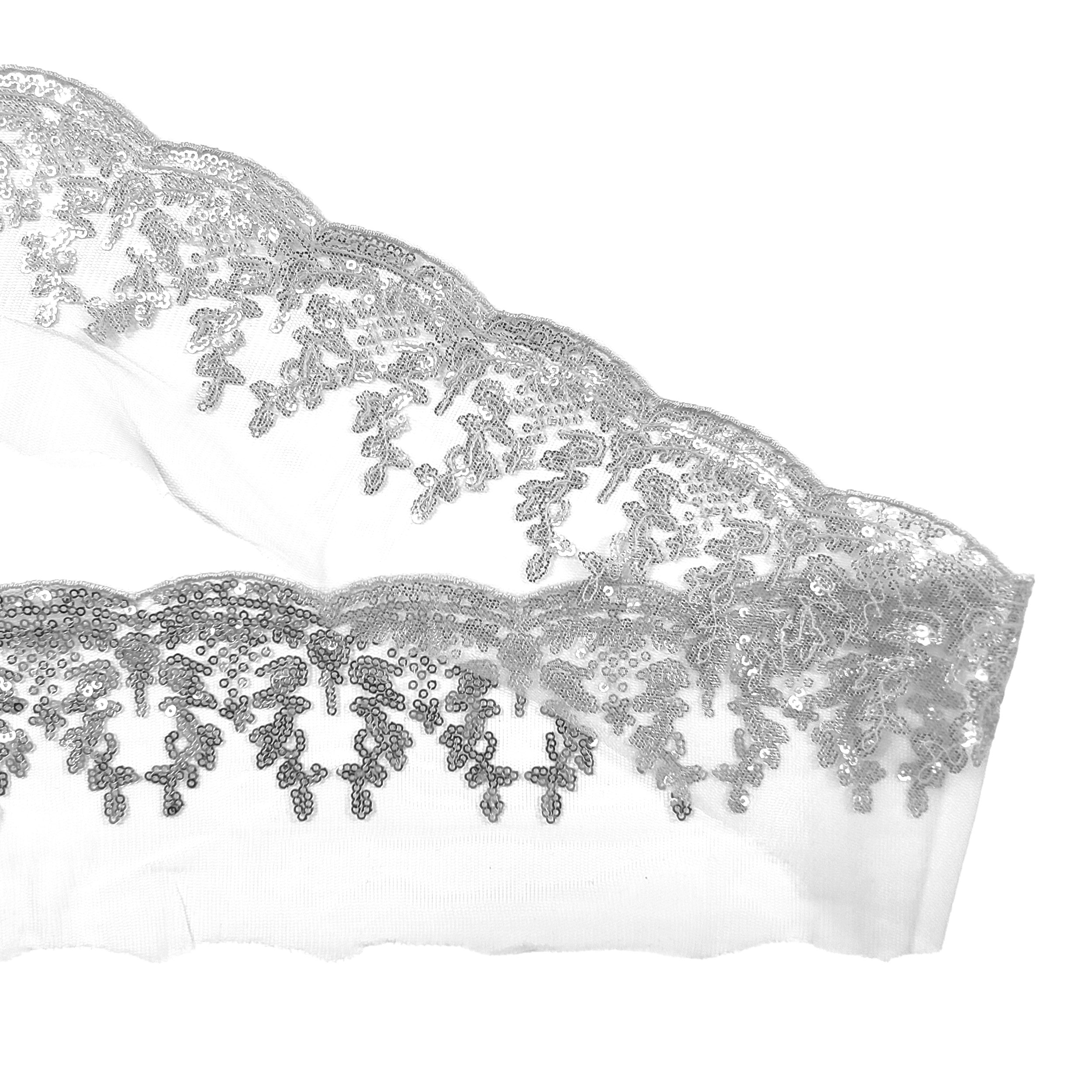 Passamaneria Tulle con Paillettes  Image