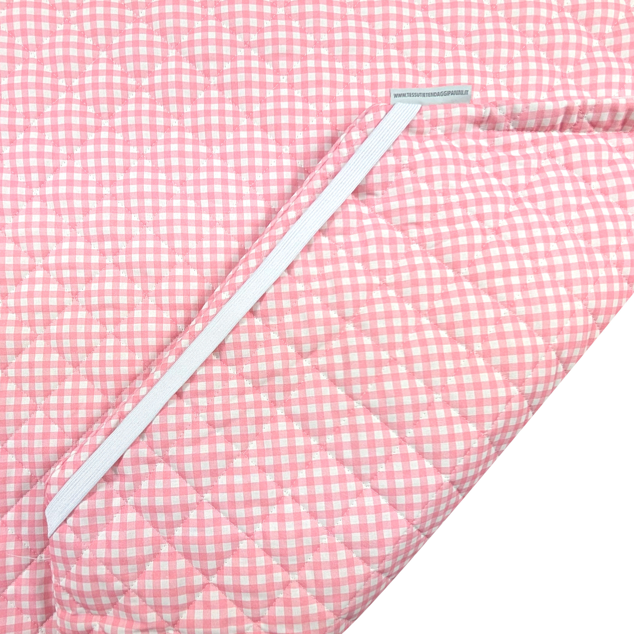 Sacco Nanna Sagomato per Brandine Quadretti Rosa Image