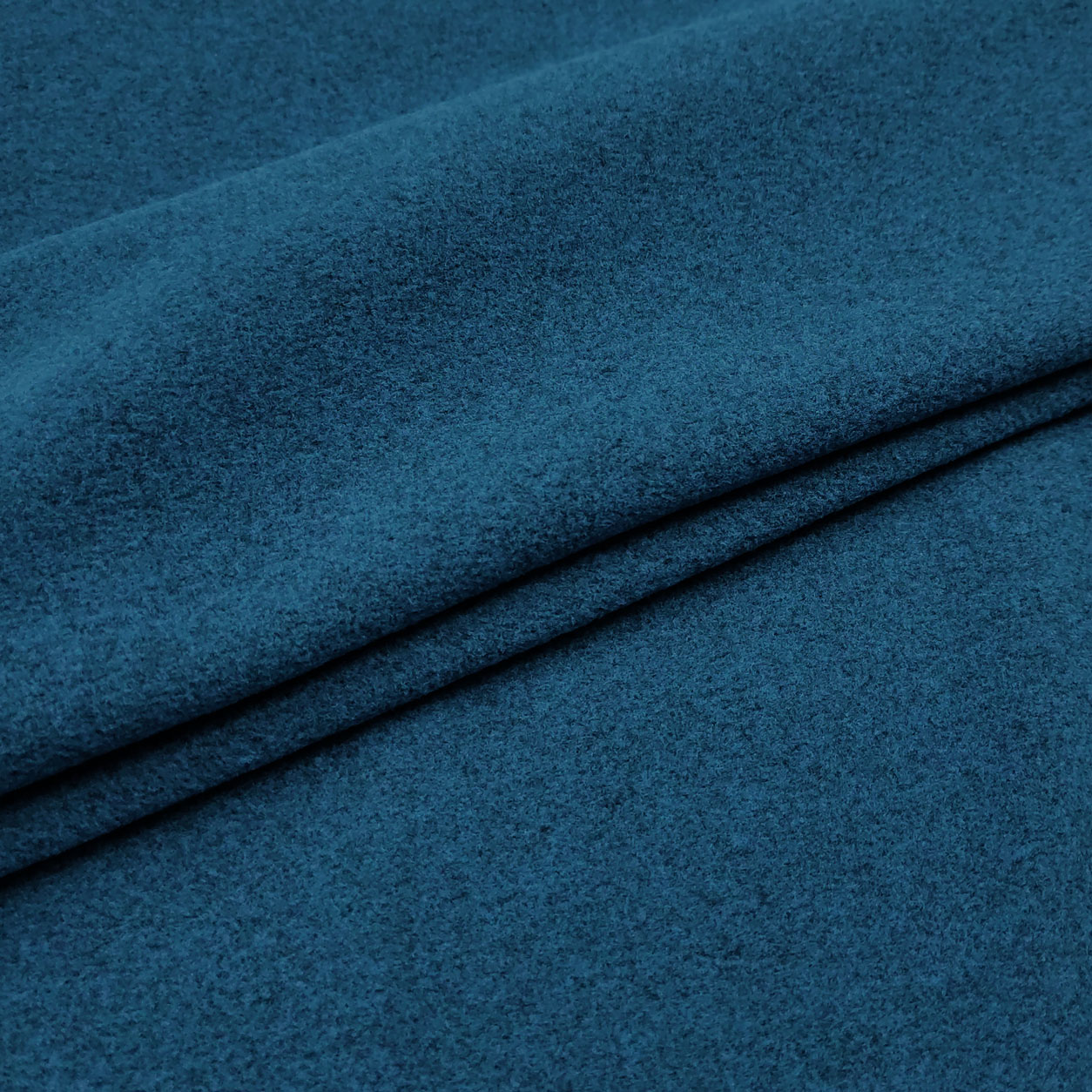 Tessuto Pile Azzurro Melange