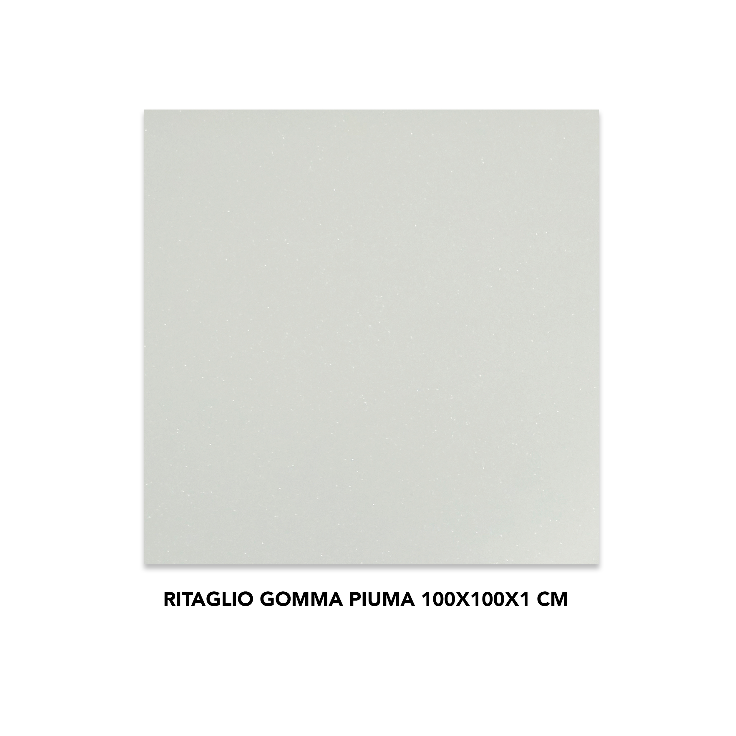 Gomma Piuma H 1 cm Misura 1x1