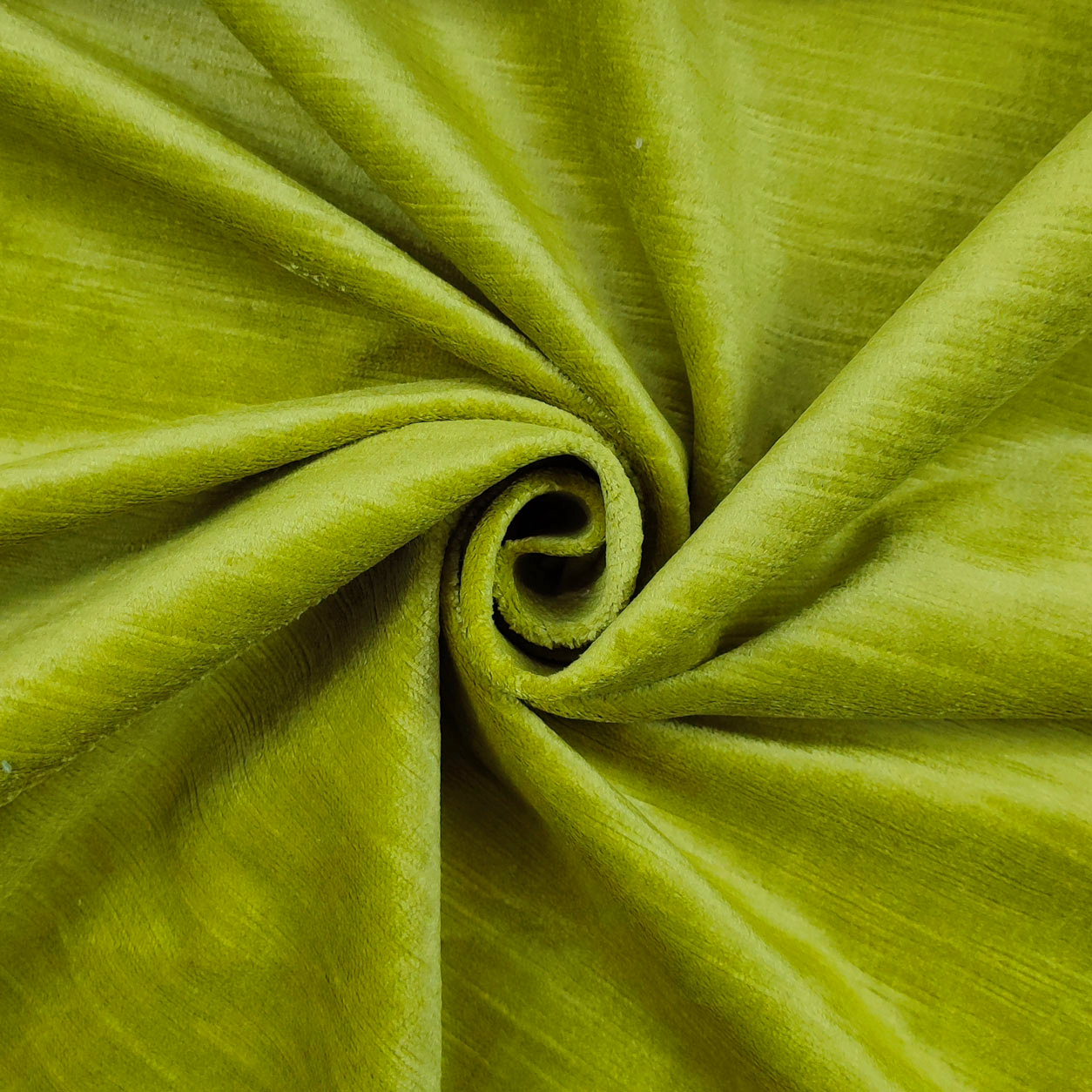 Tessuto Arredo Natural Lino Verde Acido Image