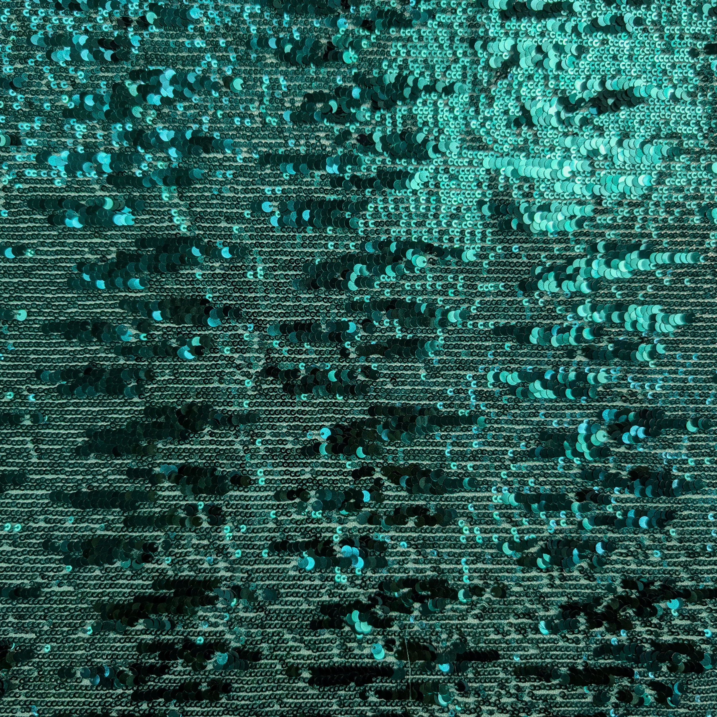 Tessuto Paillettes a Cascata su Tulle Image