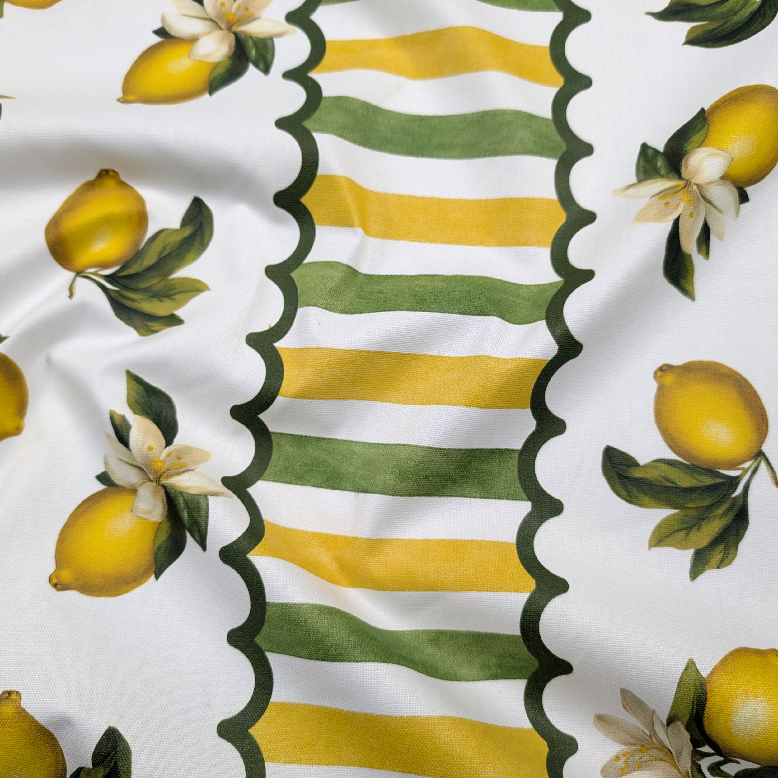 Tessuto per Tovaglia Resinata Limoni Estivi Image