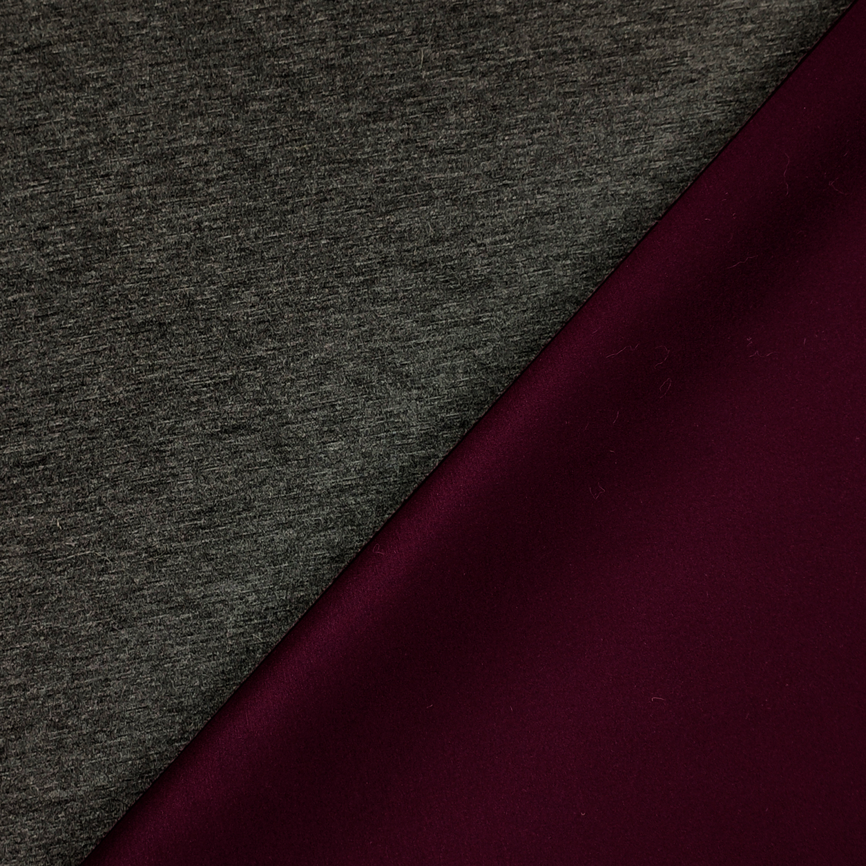 neoprene tessuto abbigliamento double grigio e bordeaux