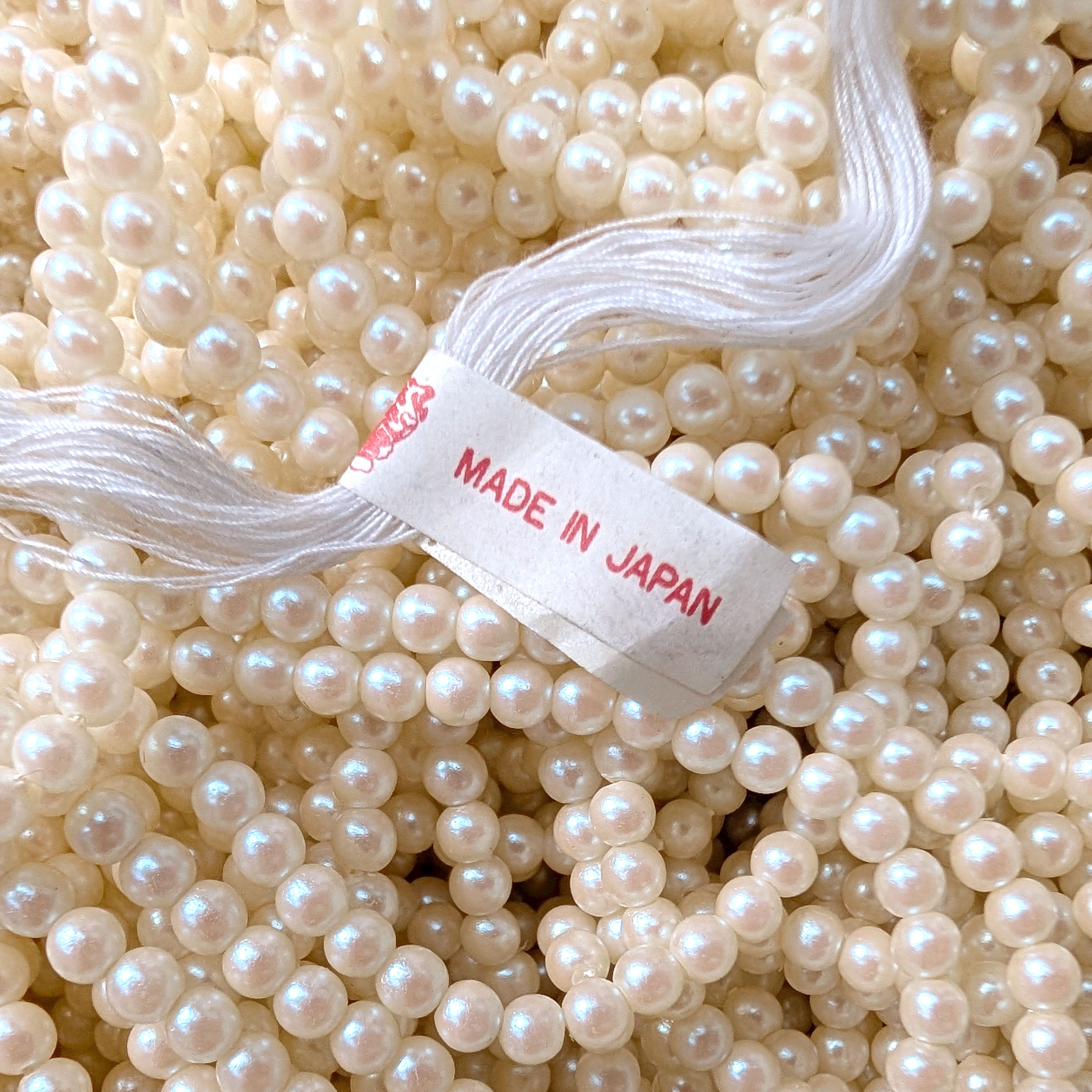 Filo di Perle Beige Ø 0,8 cm Image