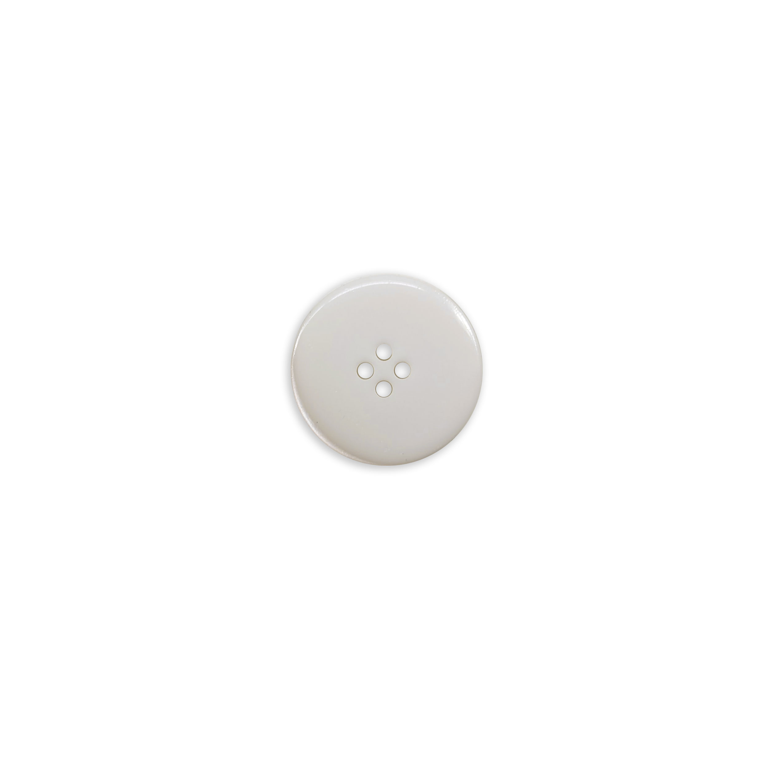 Bottone Finish Lucido Panna 4 Fori Image