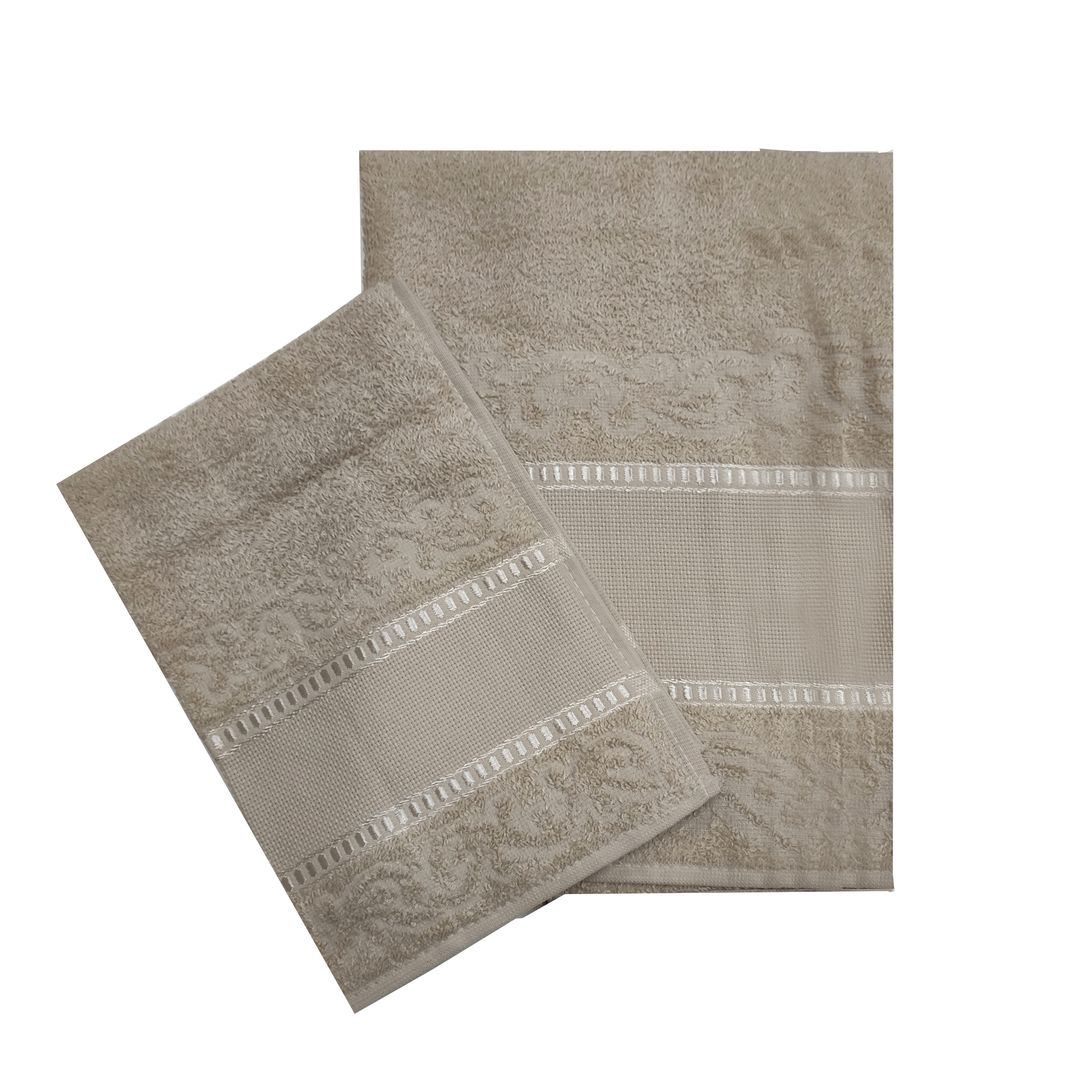 Set asciugamani bagno Beige