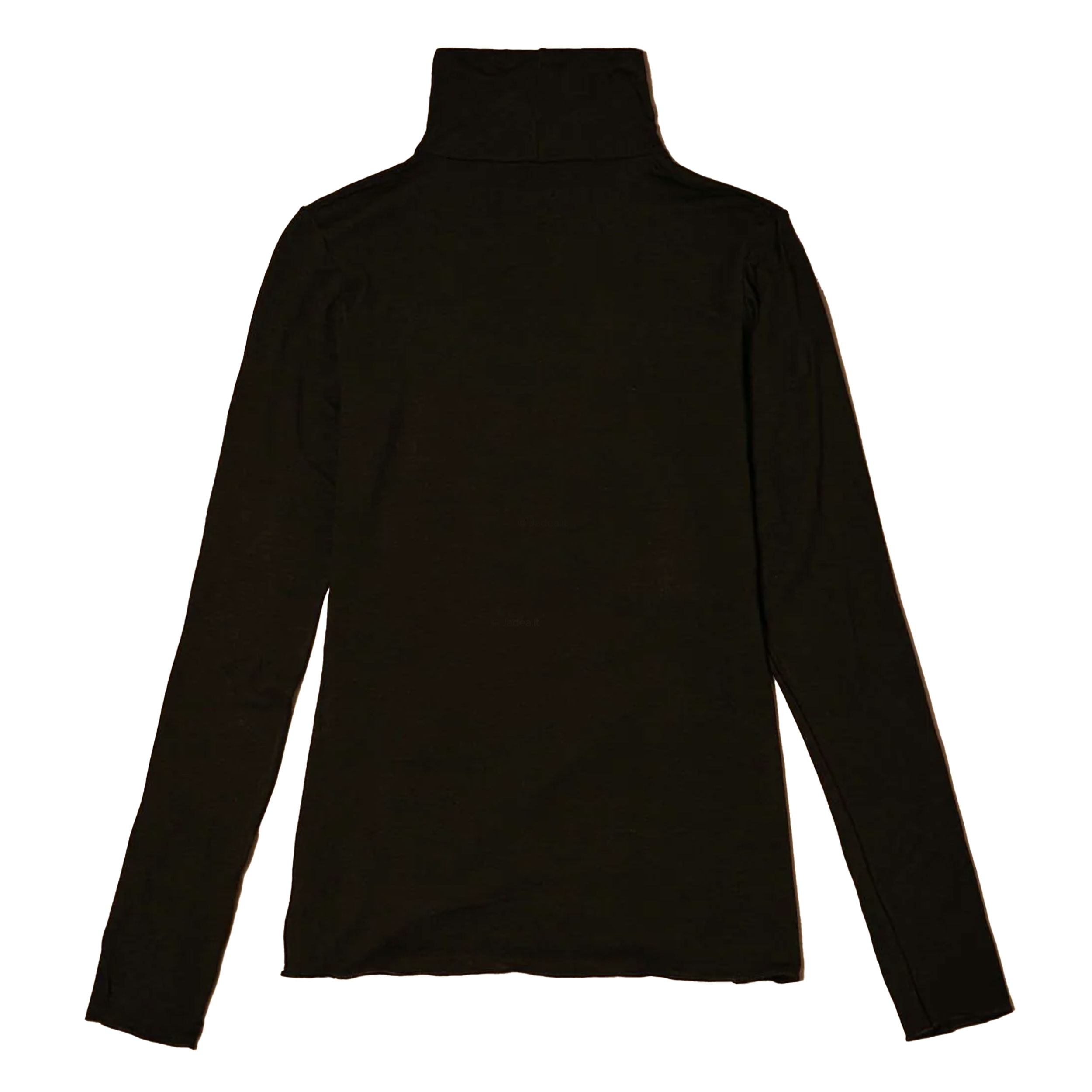 Dolcevita Cashmere a Manica Lunga Jadea Nero Image