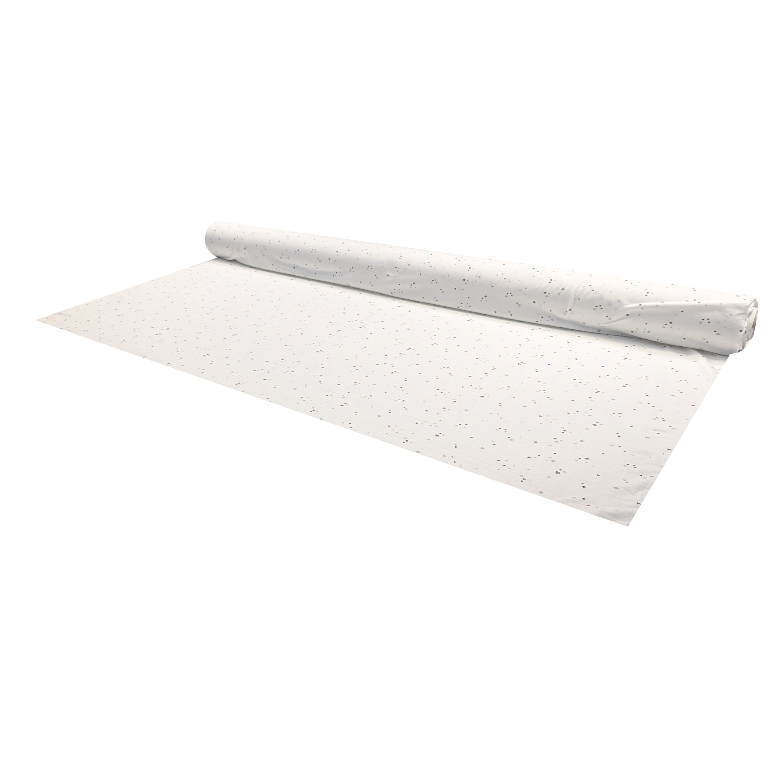 Jersey Cotone Bianco Stelline Image