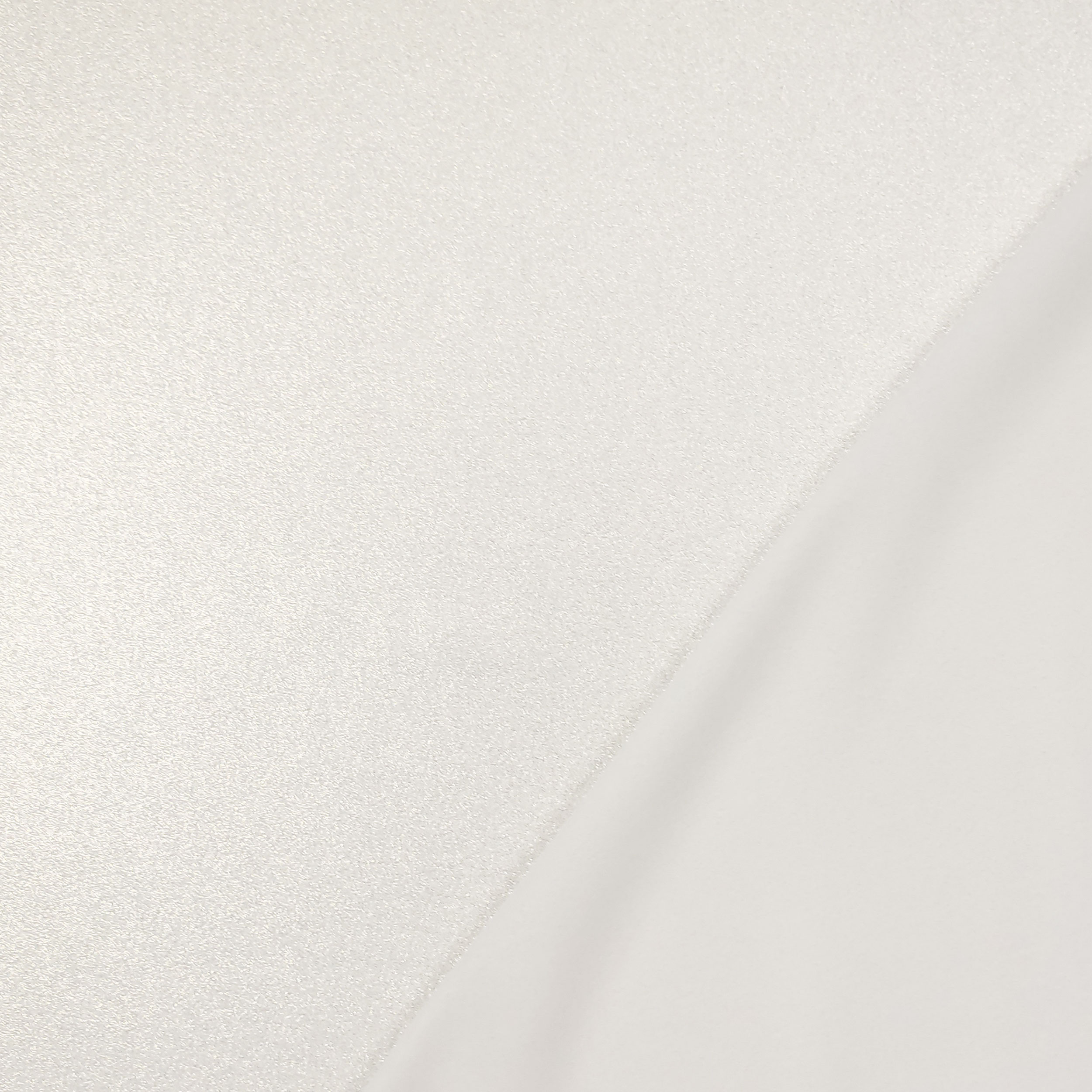 Georgette Laminato Bianco