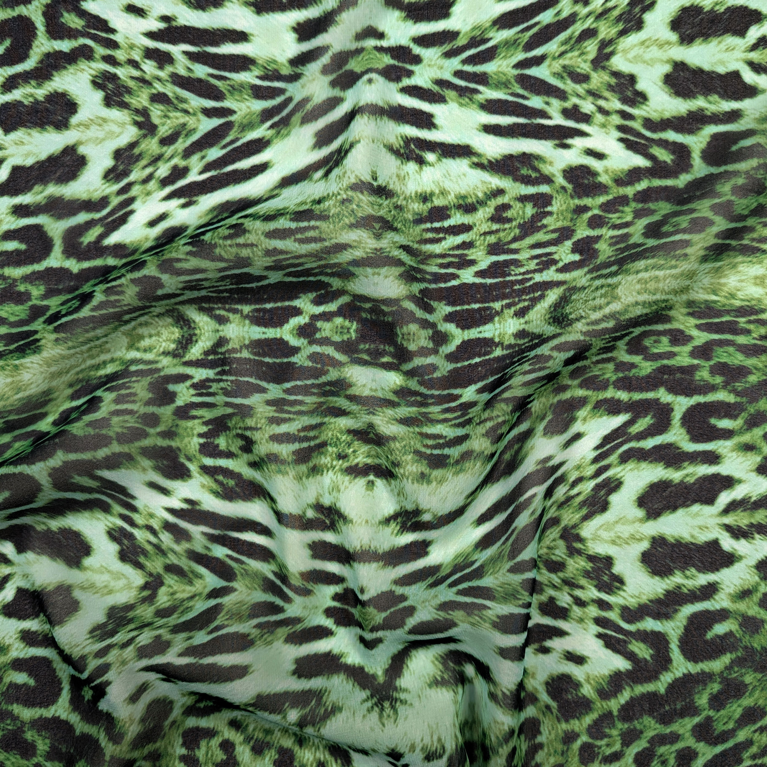Chiffon Fantasia Maculata Verde Image