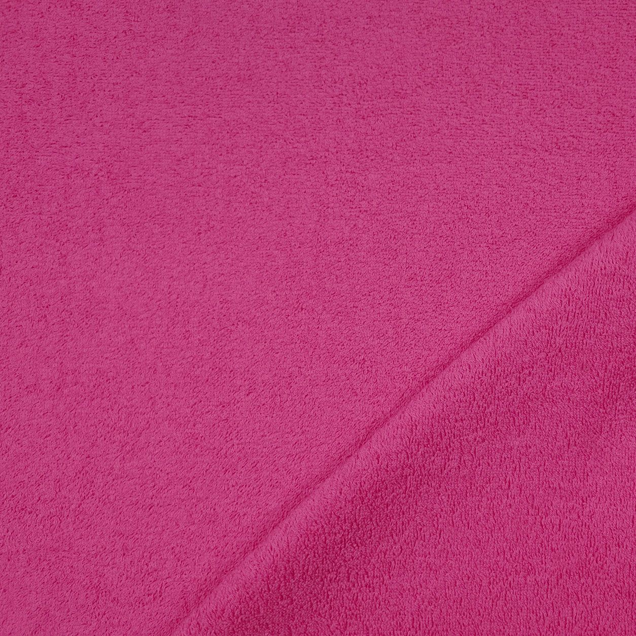 Ritaglio Tessuto Spugna Fuxia 100x150 cm