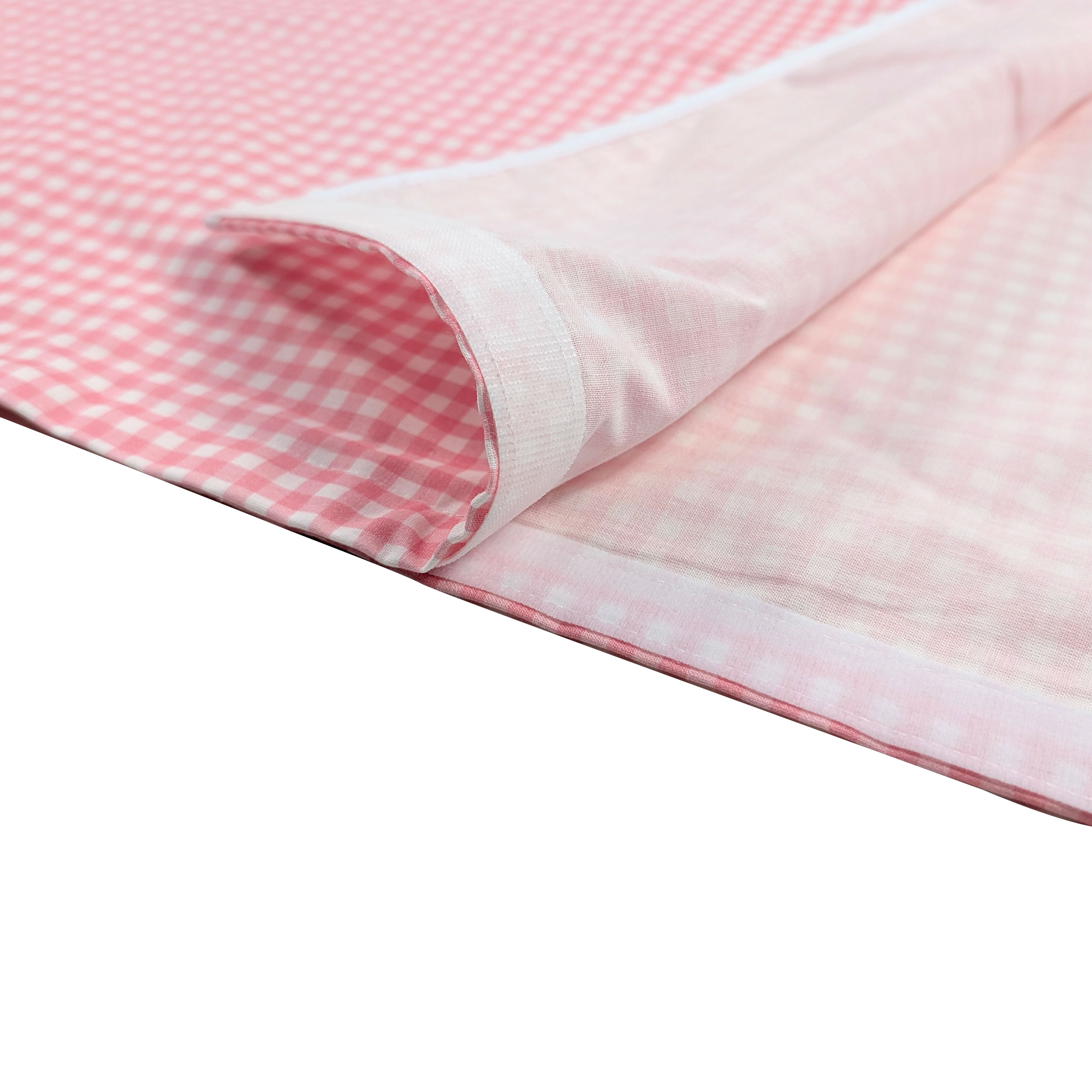 Sacco Nanna Estivo Sagomato per Brandine Quadretti Rosa Image
