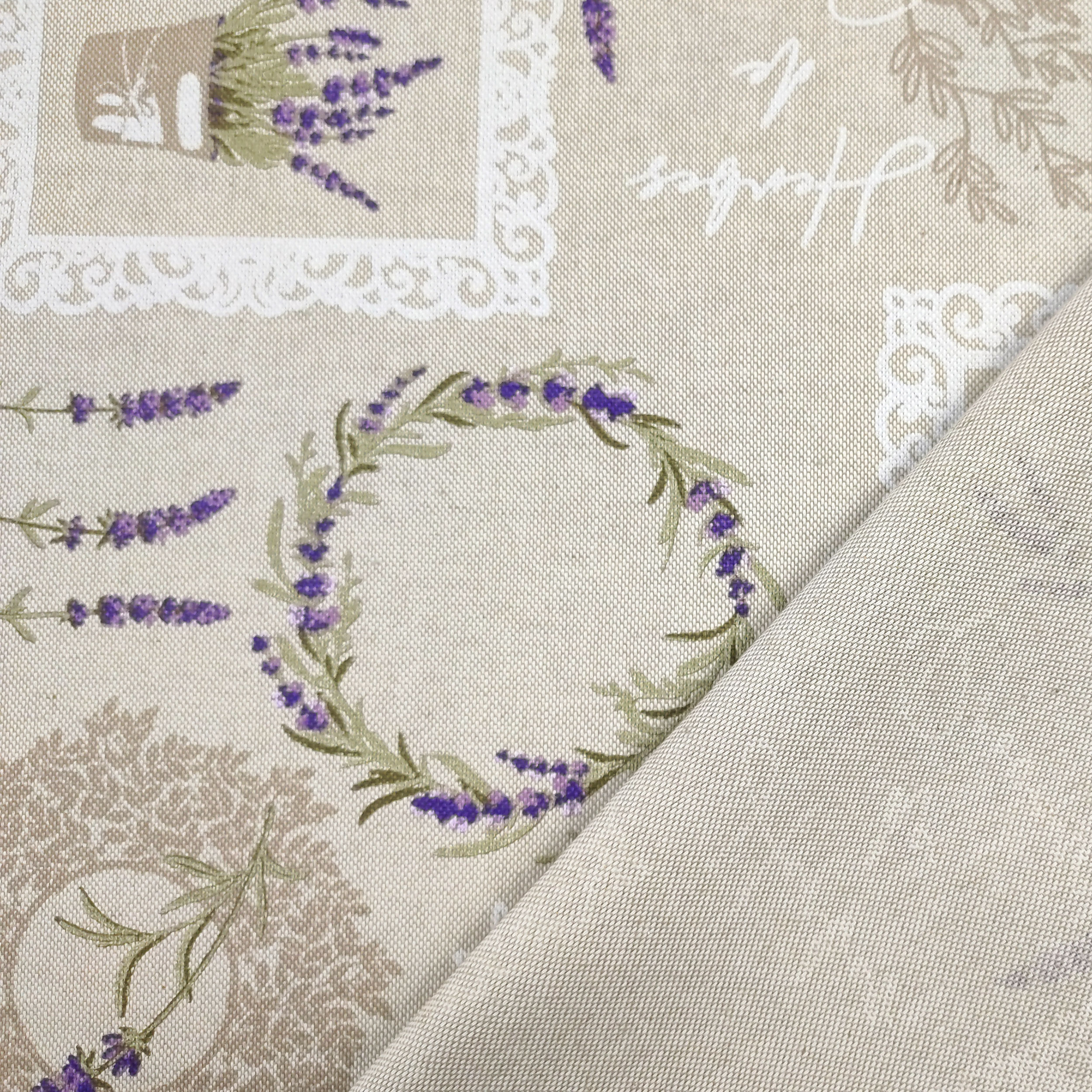 Tessuto Misto Cotone Lavanda in Provenza Image