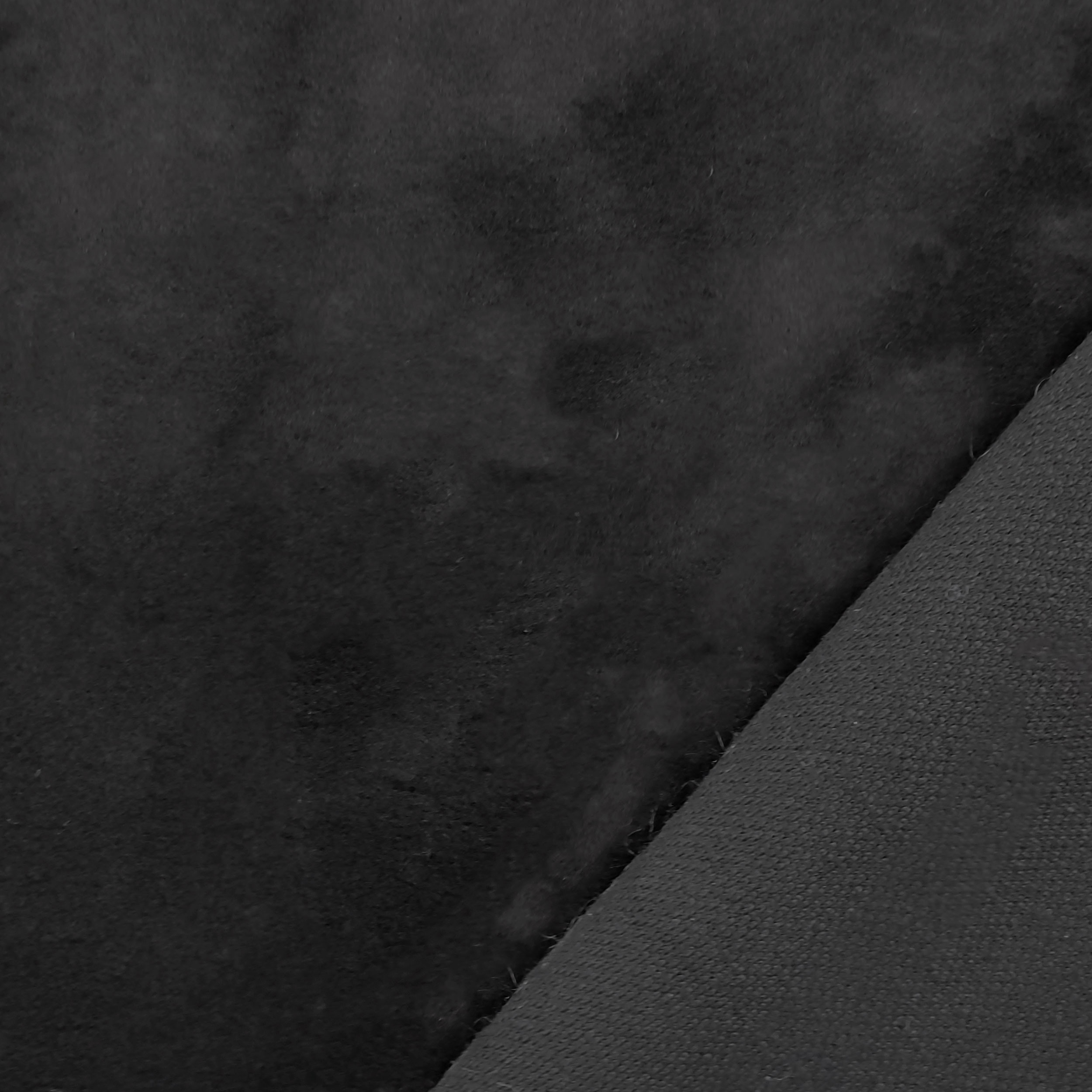 Pelliccia Sintetica Abbigliamento in Nero