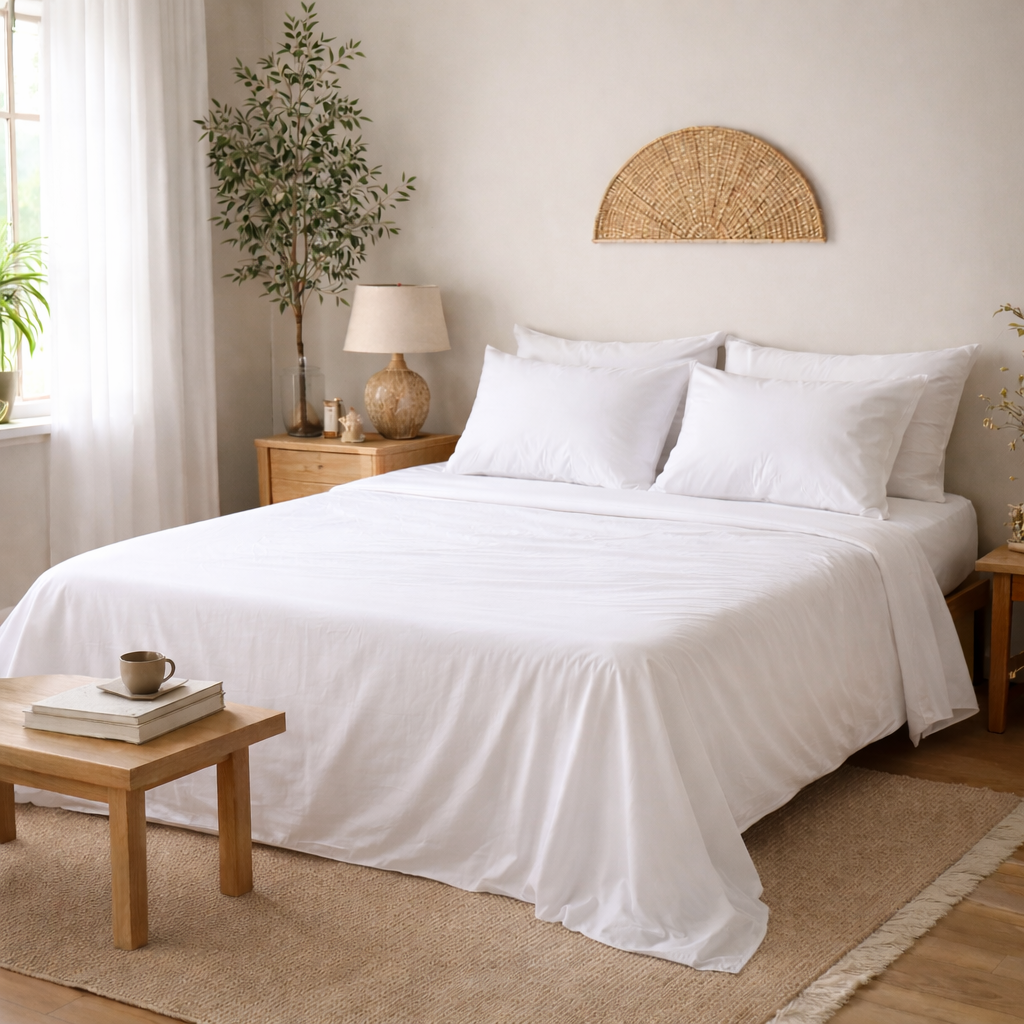 Tessuto 100% Cotone Lenzuolo H 300 cm Image