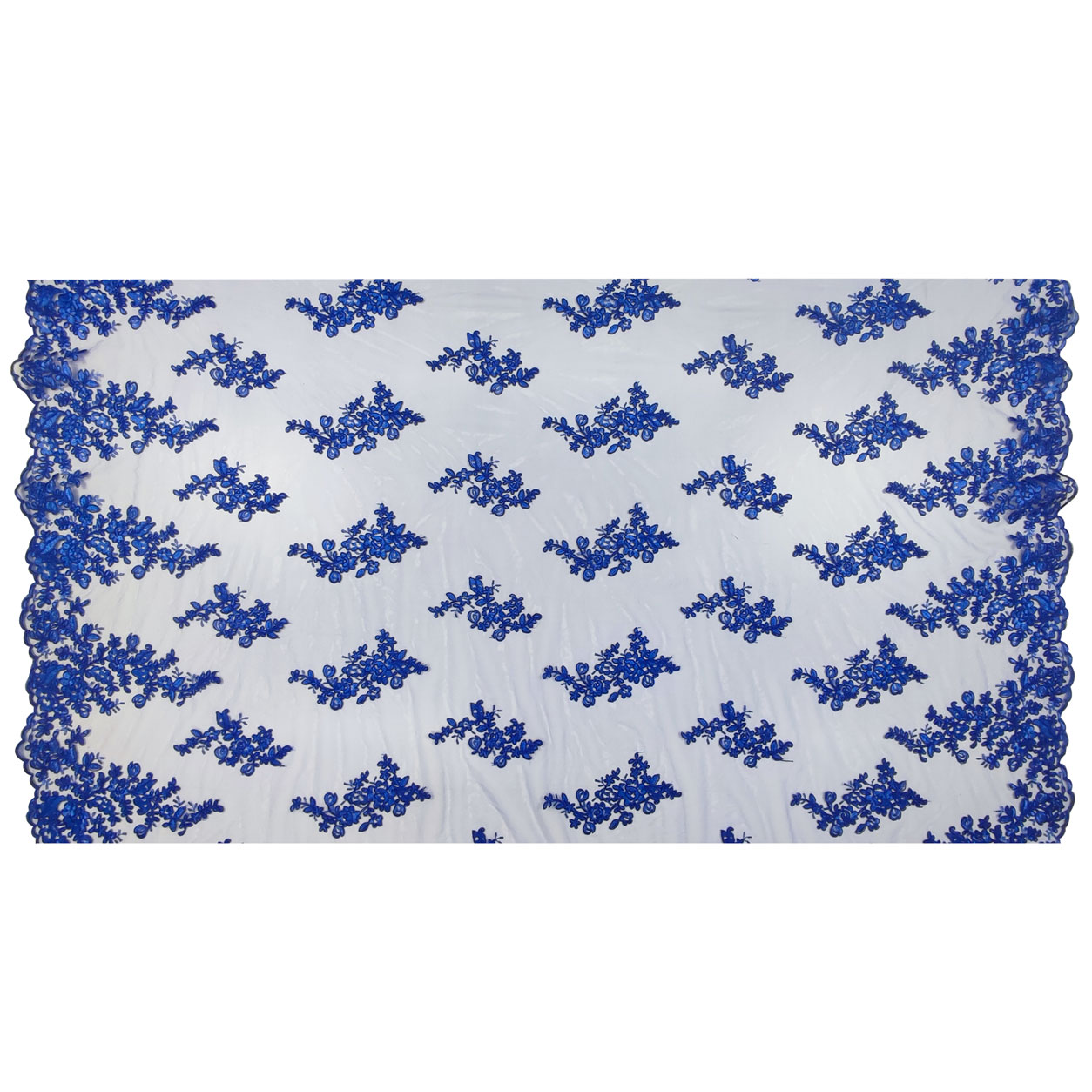 Bordo In Pizzo A Fiore Cavo Ricamato In Cotone Da 15 Metro All'ingrosso - Foto 7