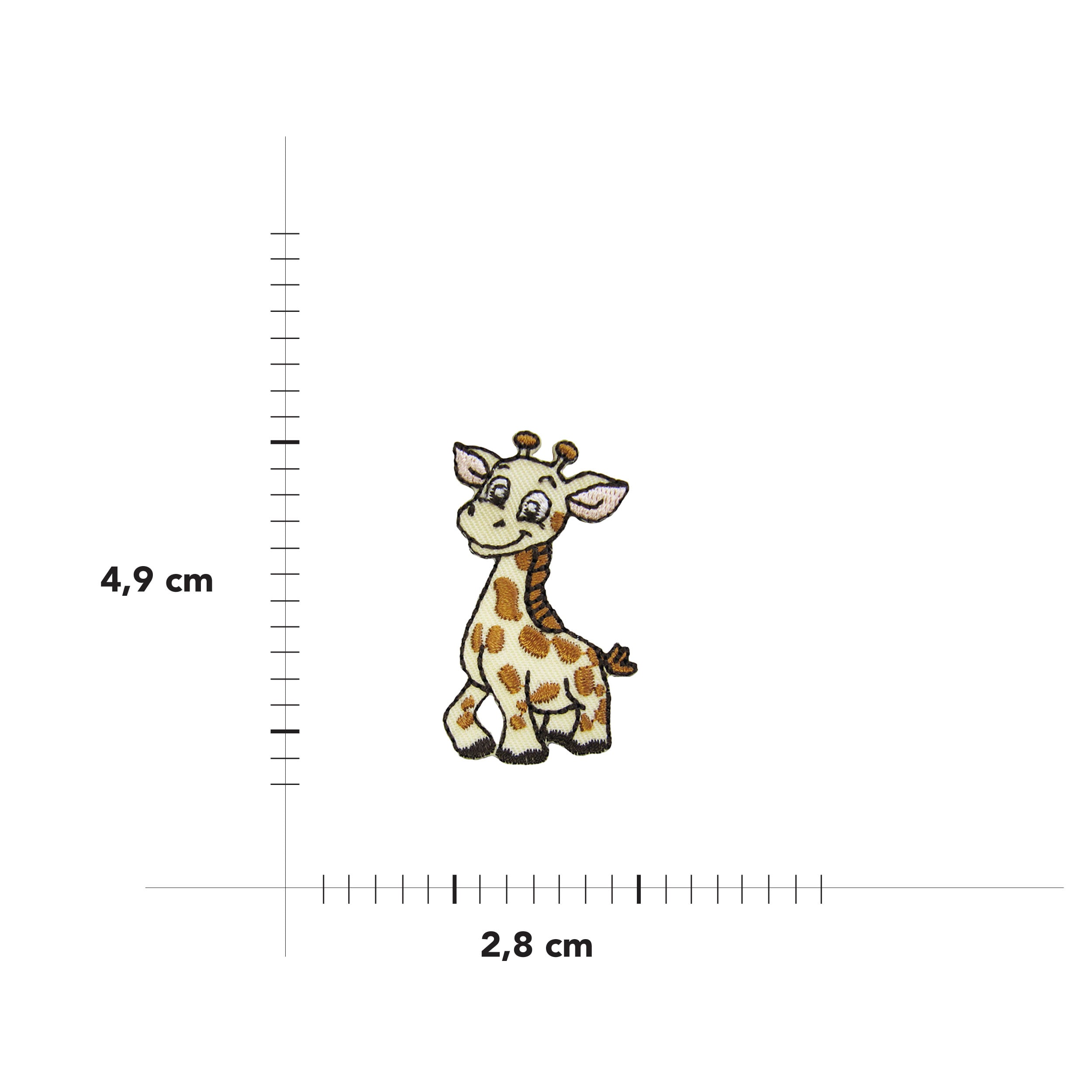 Applicazione Termoadesiva Giraffa Image