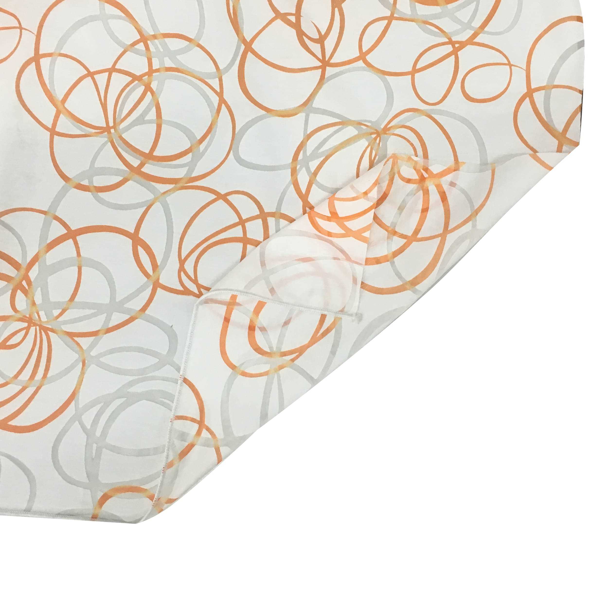 tessuto-per-tenda-al-metro-cerchi-arancio