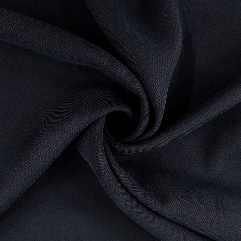 Cupro Setato Natural Blu