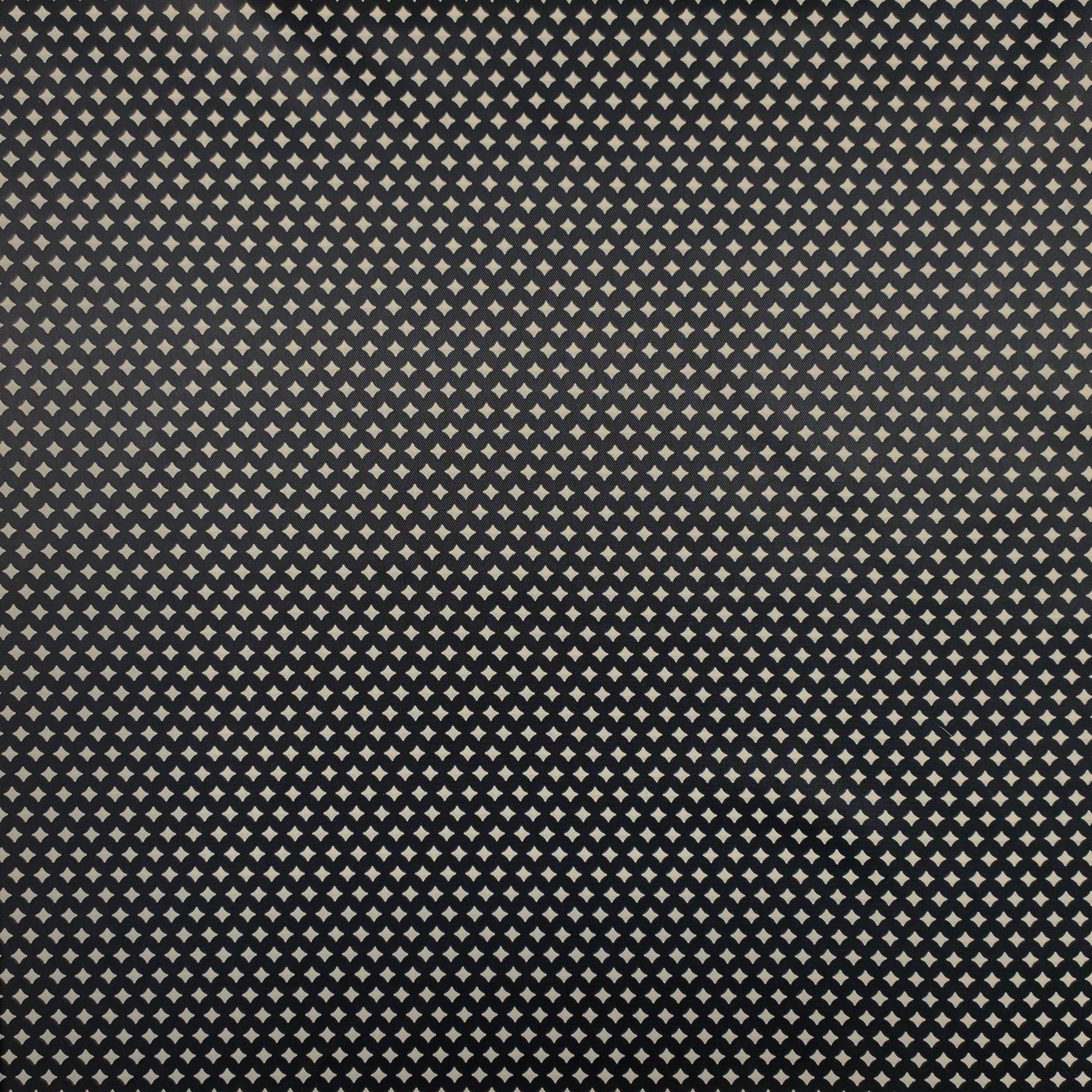 Fodera Viscosa Motivi Geometrici Sfondo Nero Image