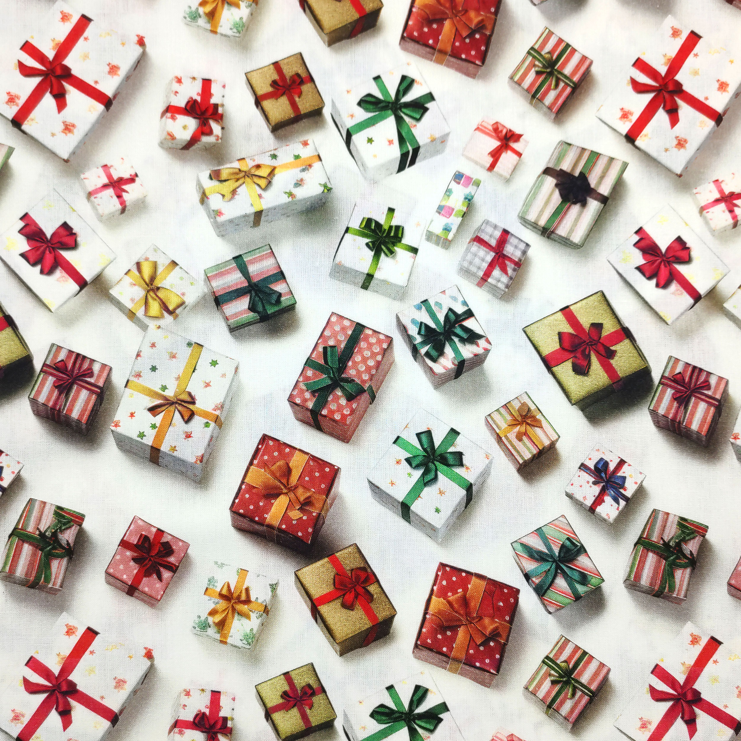 Tessuto Cotone Regali di Natale Image