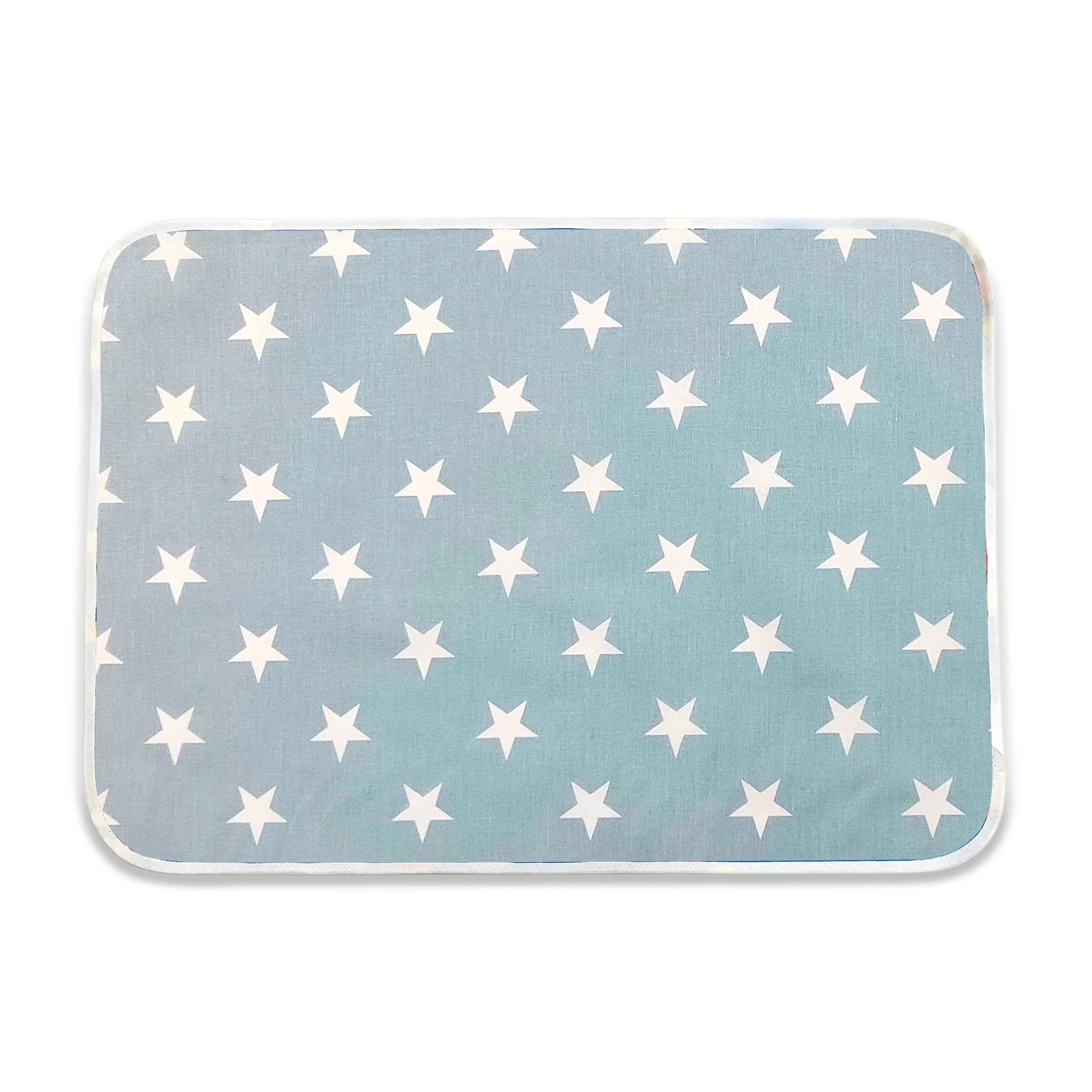 Tovaglietta Stelle Bianche con Sfondo Azzurro