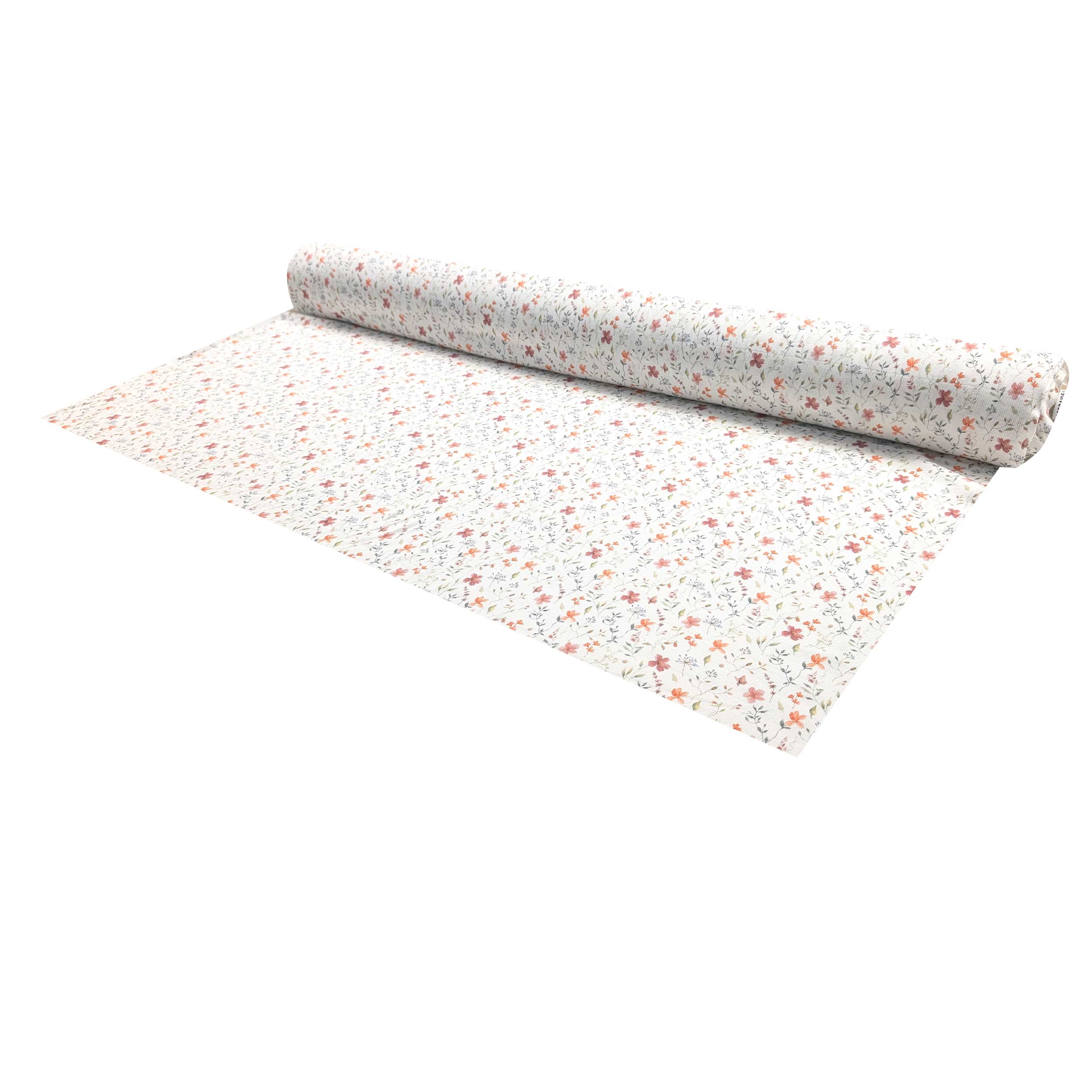 Jersey Costina Bianco Fiori Delicati Image