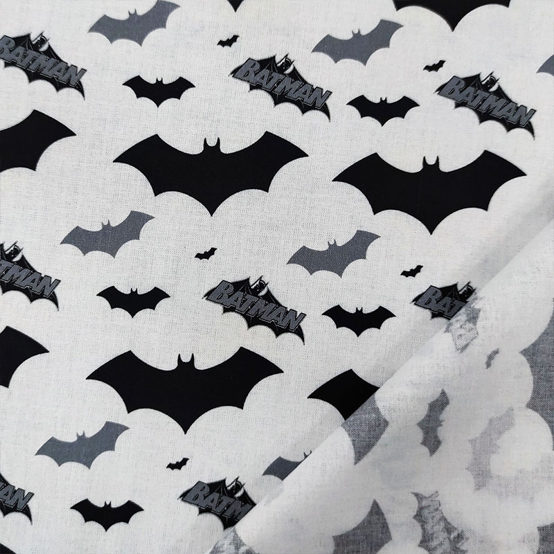 Leggero tessuto di cotone batman bn