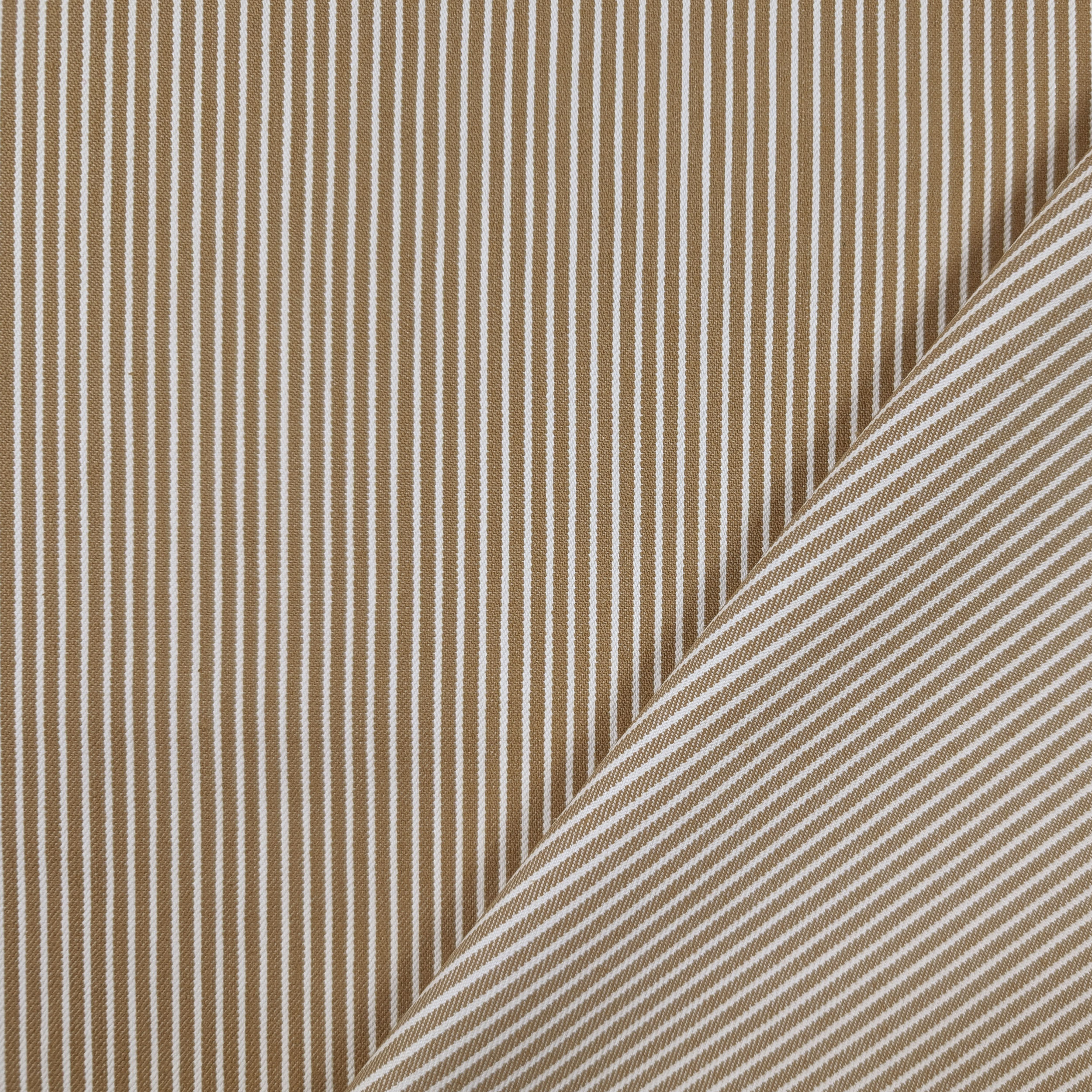 Denim Beige Righe Verticali Bianche Image