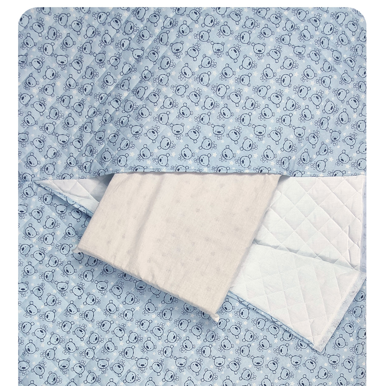 Sacco Nanna Orsetto Azzurro