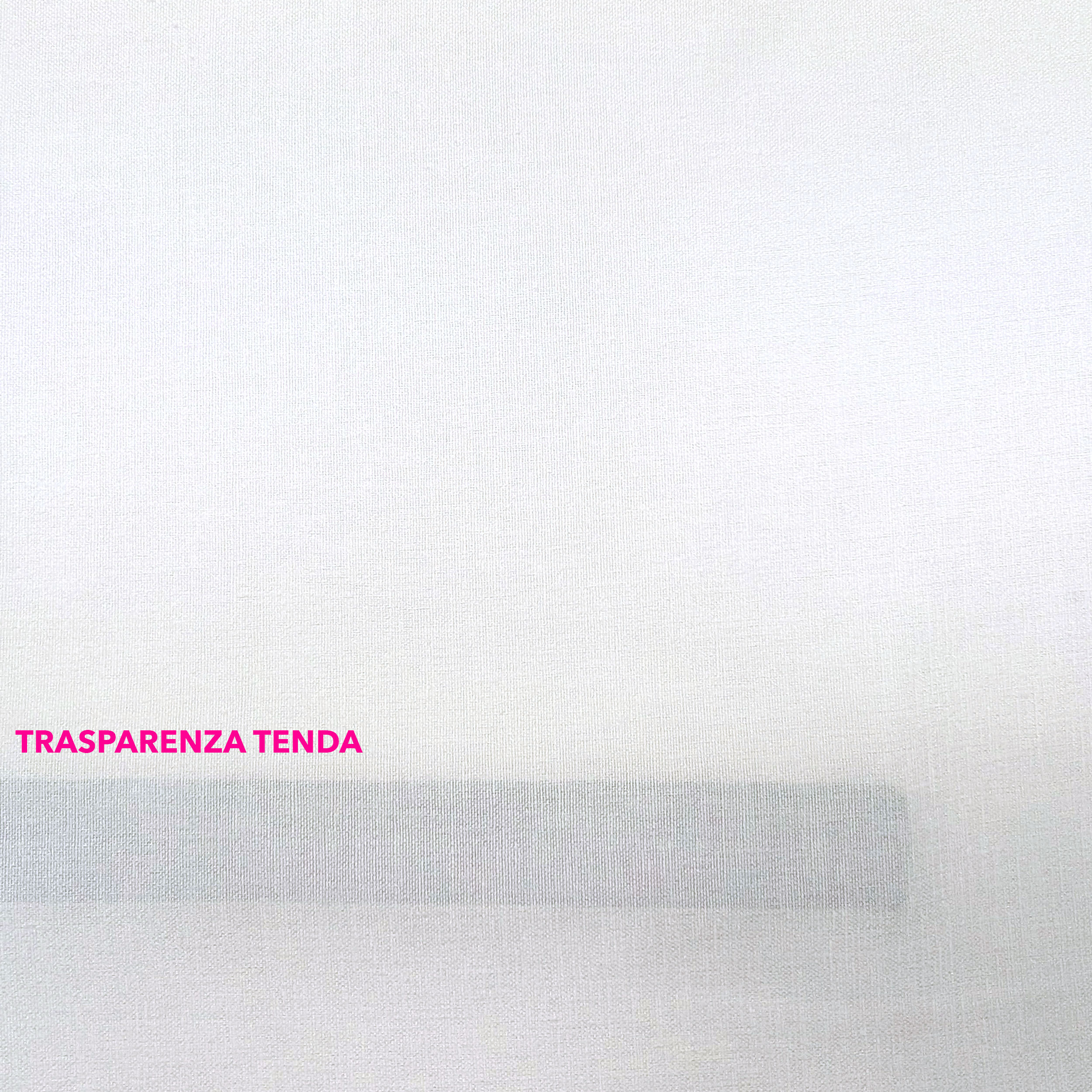 Tessuto Tenda Finto Lino Coprente Bianco Image