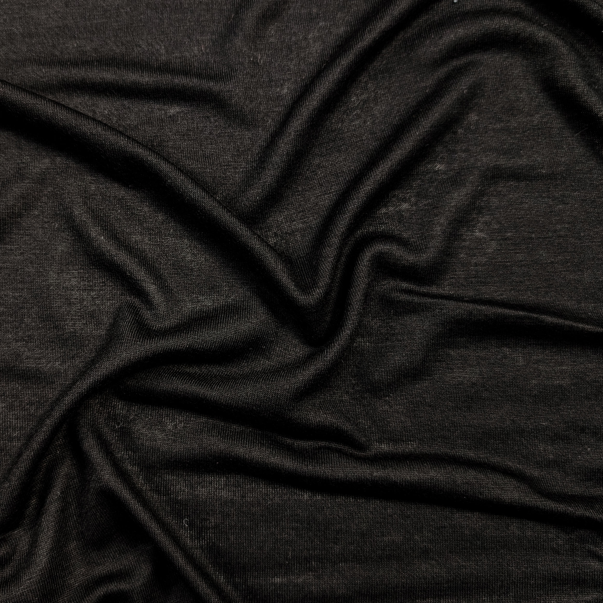 Jersey Cotone Nero Image