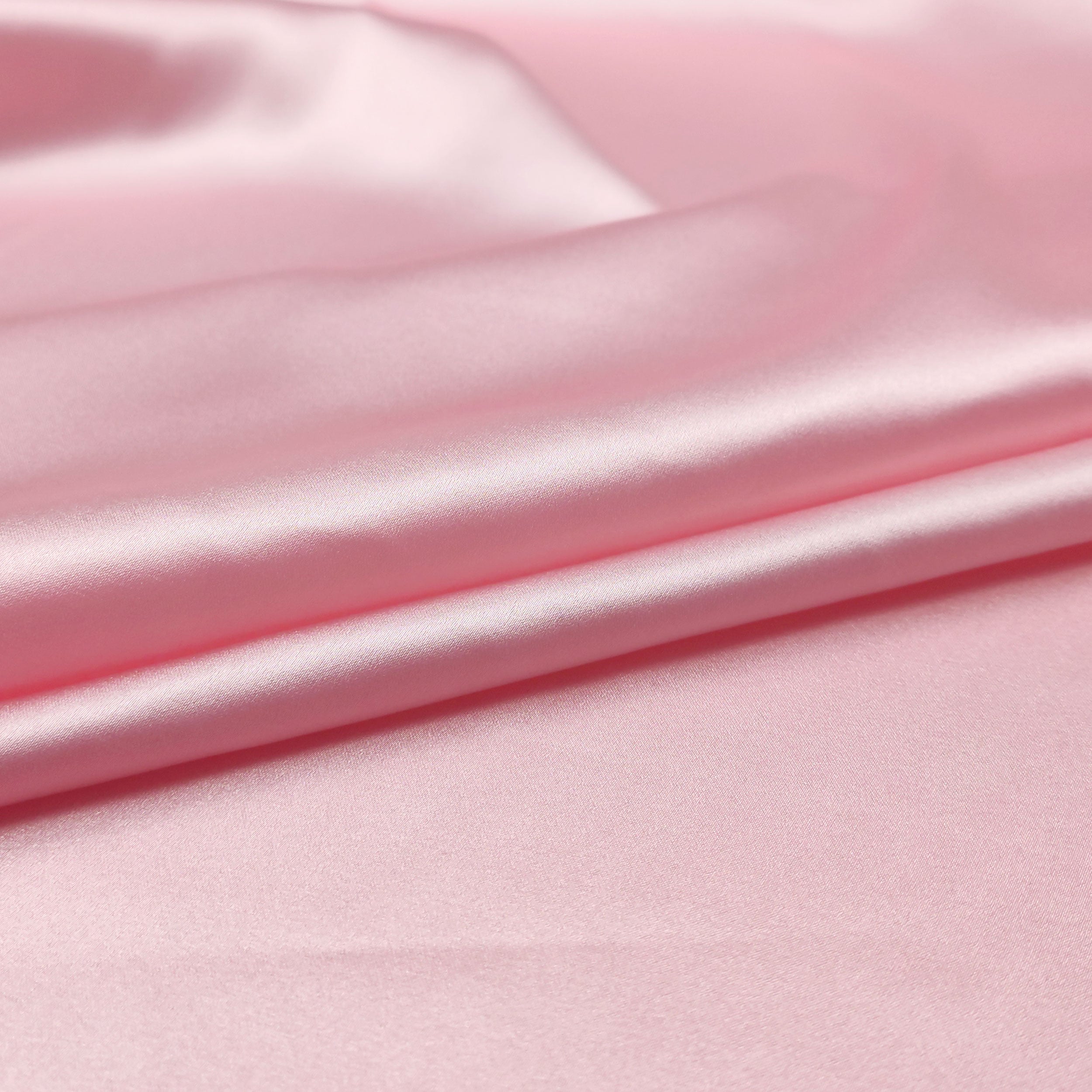 Tessuto Rosa Tessuto Raso di Seta Elasticizzato Rosa
