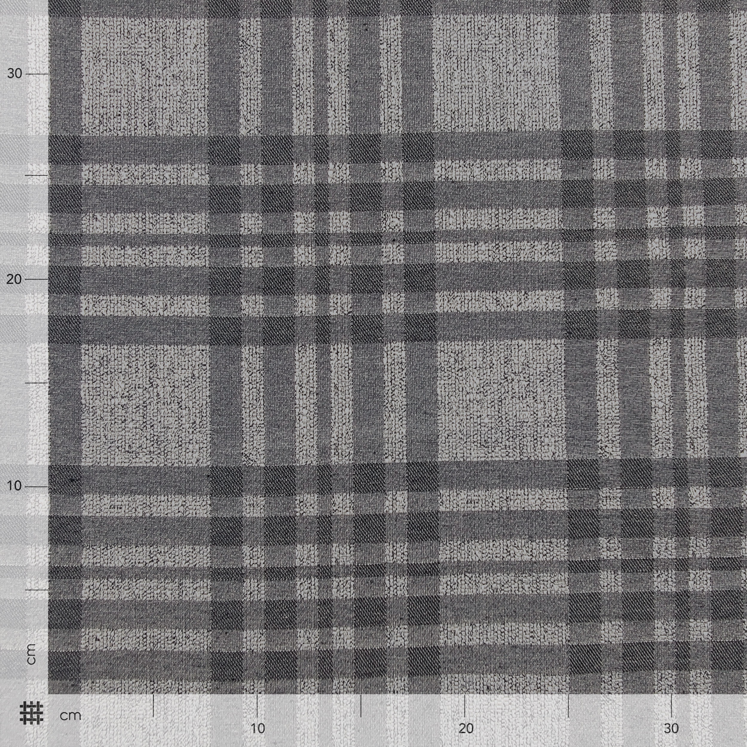 Tessuto Arredo Tartan Grigio Image