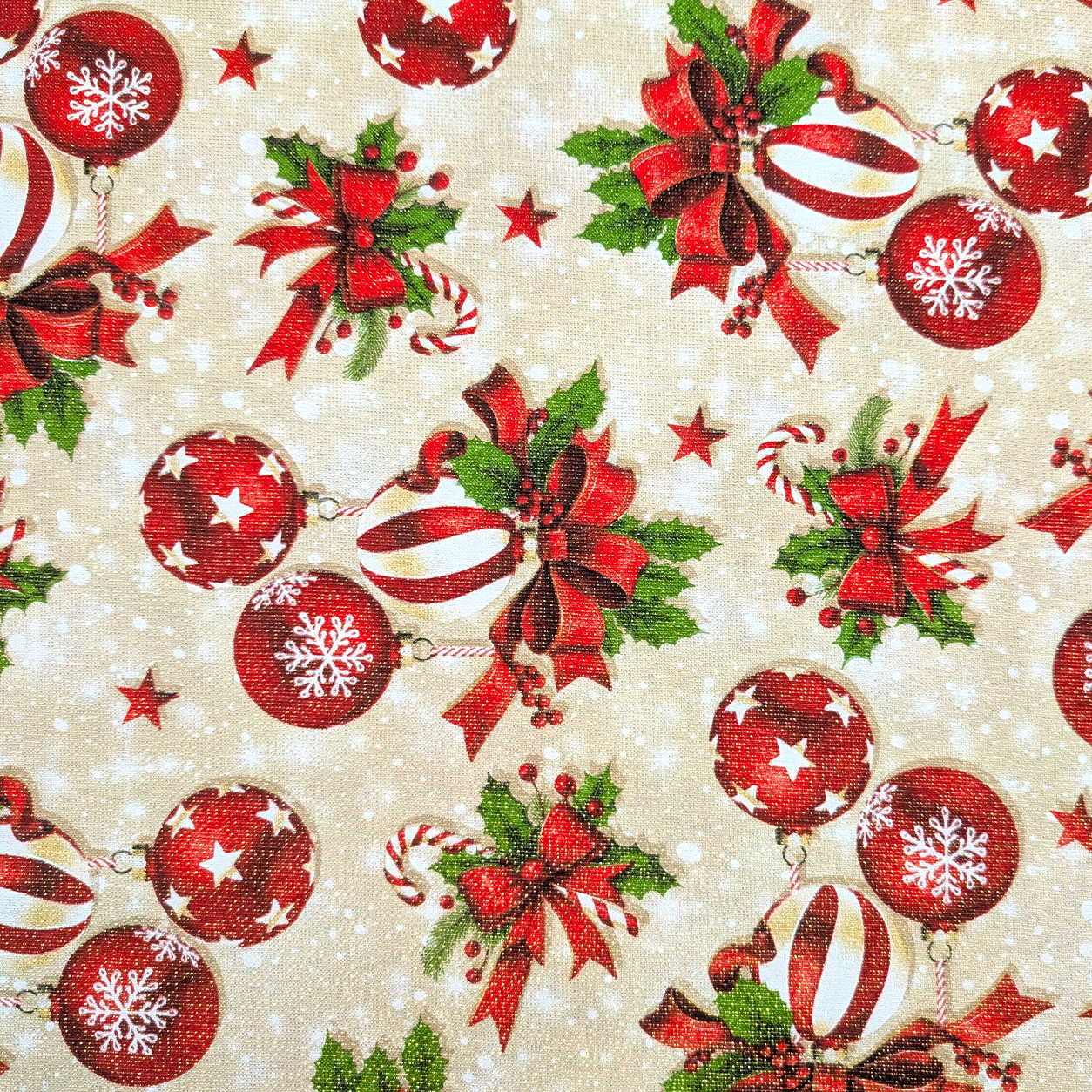 Panama Lurex Palline di Natale Image