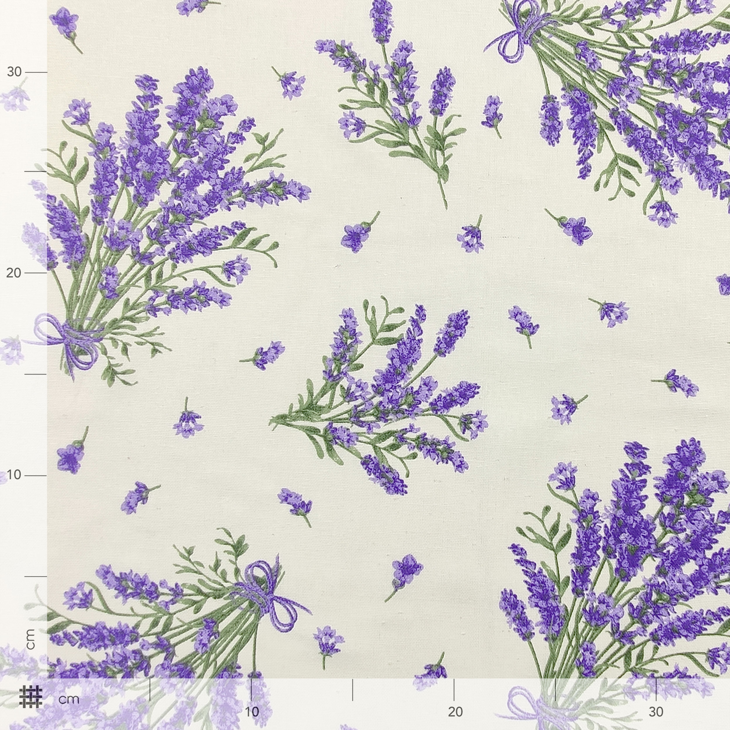 Panama Fantasia Fiori Lavanda