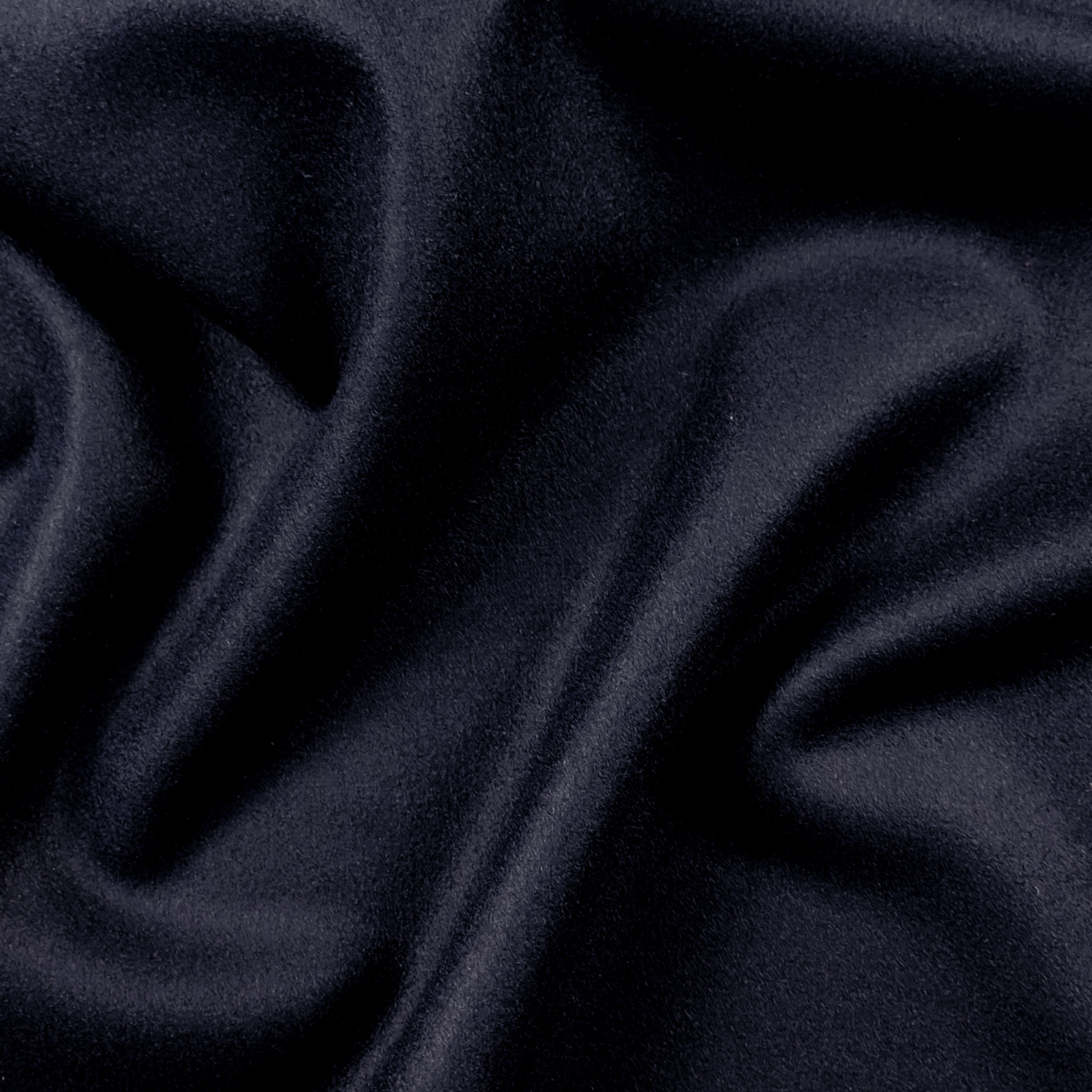 Cappotto Invernale Misto Lana Blu Scuro