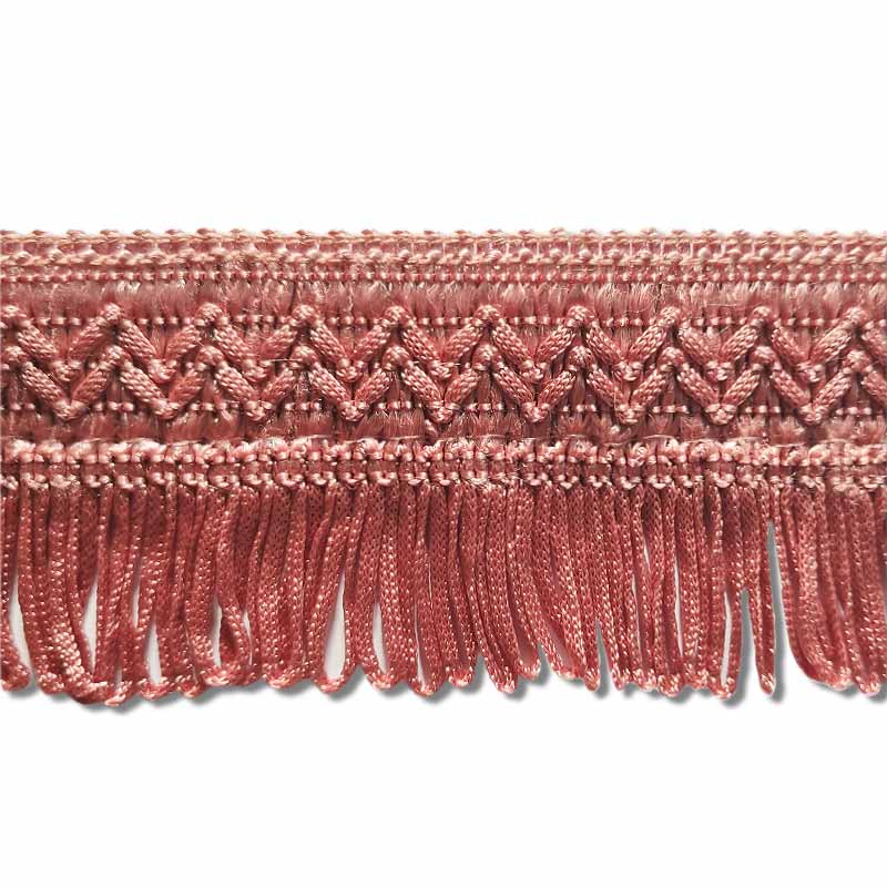 Frangia Doppia Rosa Antico