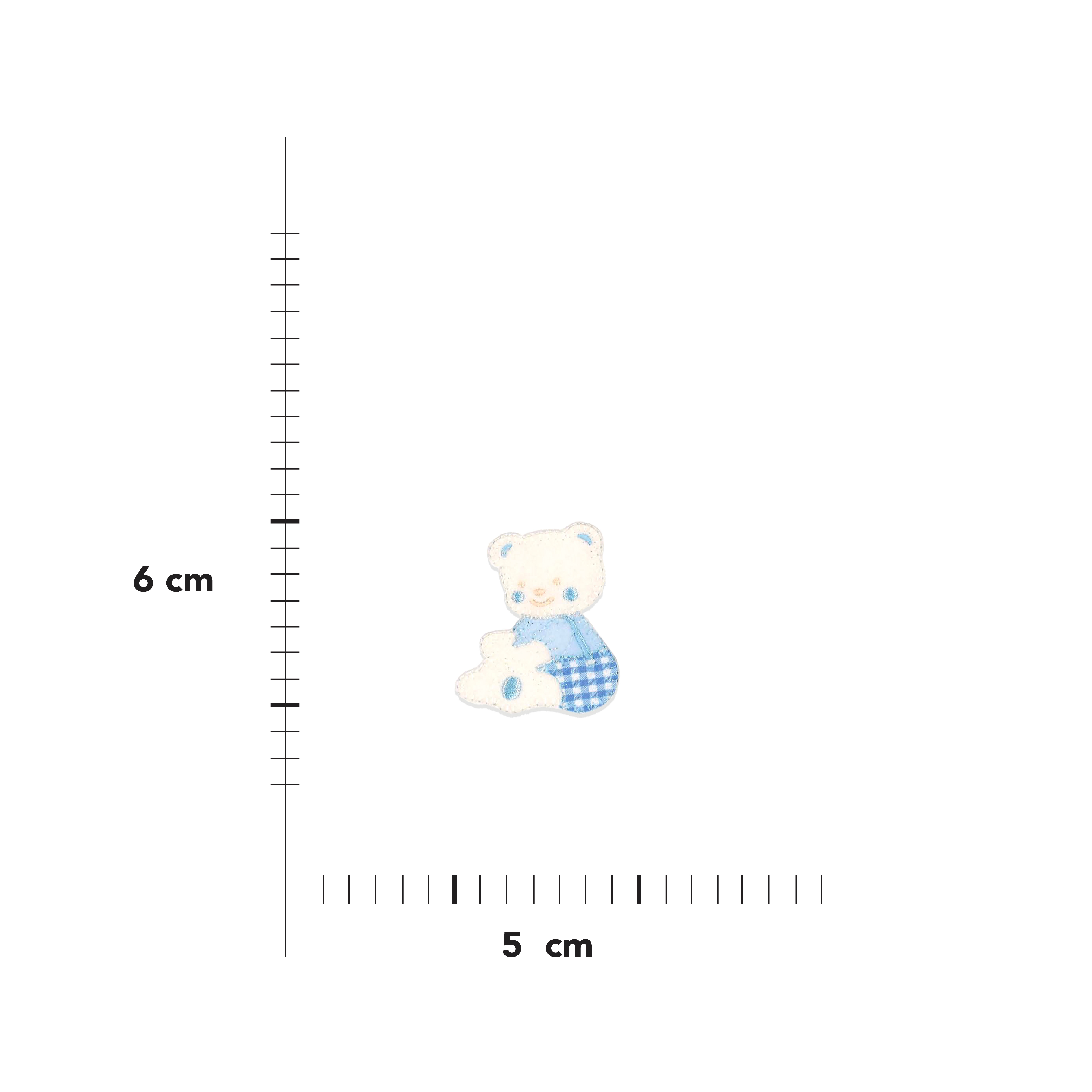 Applicazione Orsetto con Salopette Piccolo Image