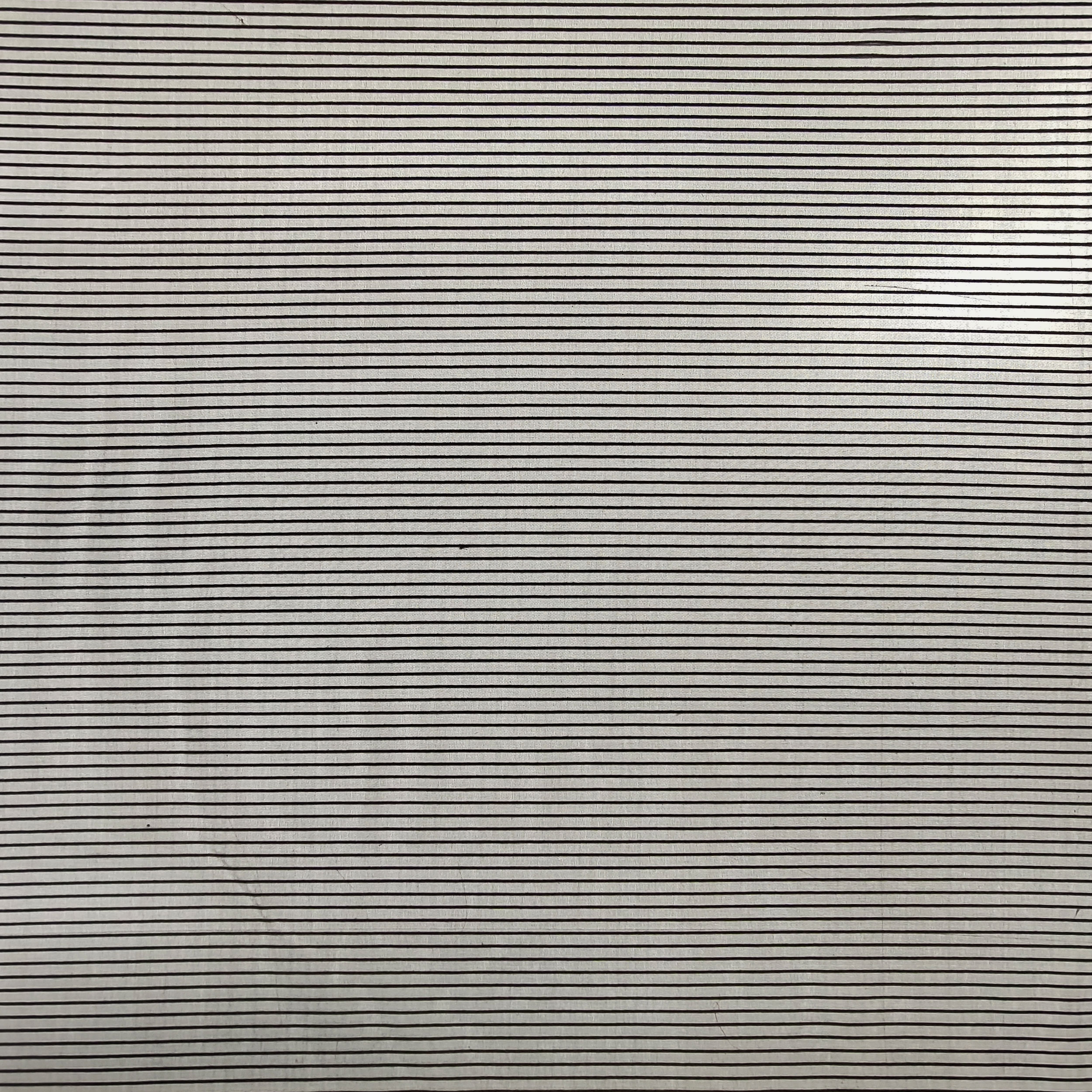 Organza Elasticizzata Righina Rilievo Nera Image