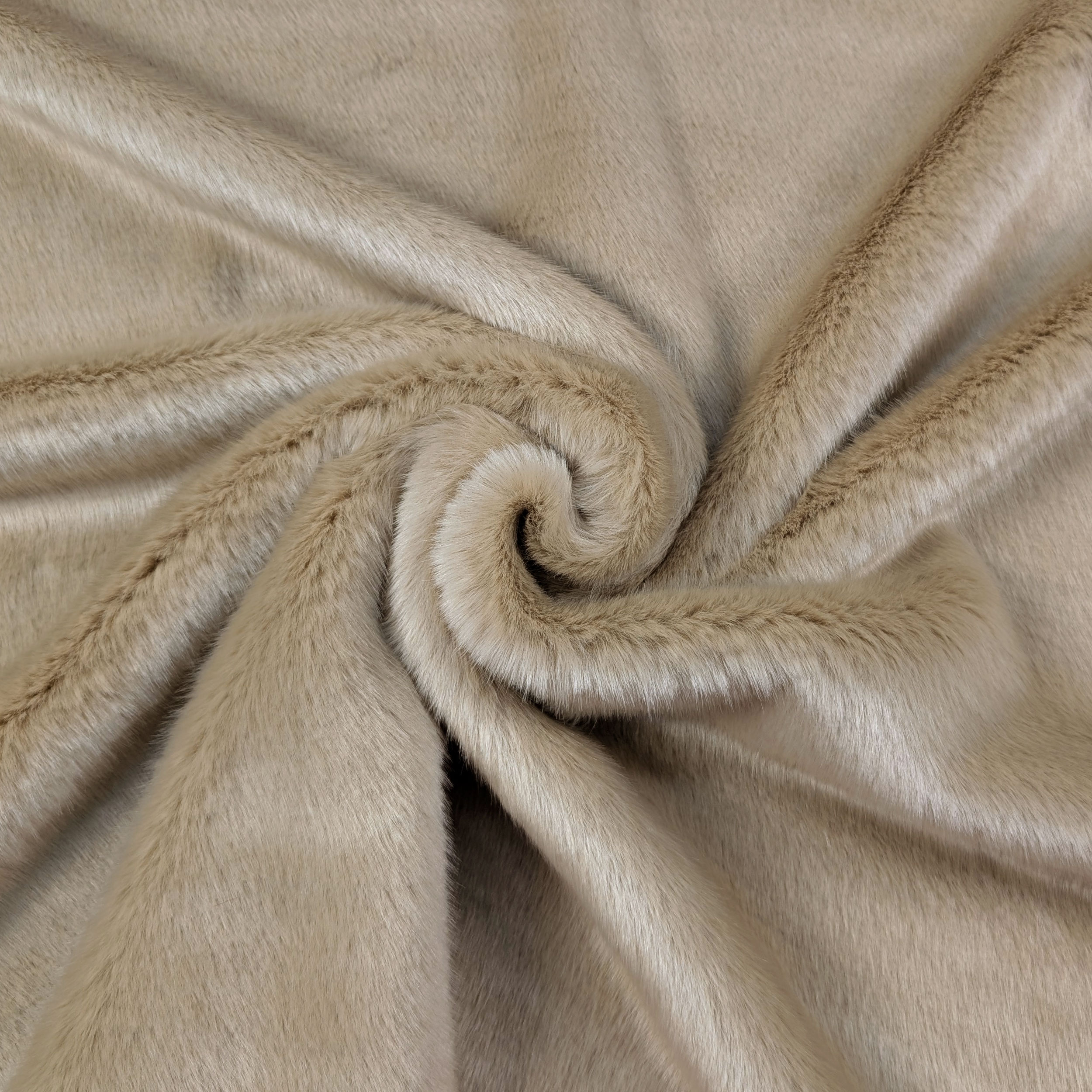 Pelliccia Tinta Unita Beige Image