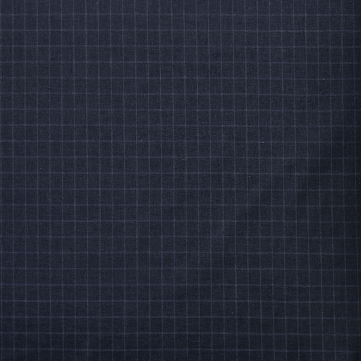 Tessuto-Cotone-Blu-Scuro-a-Quadri-Bluette