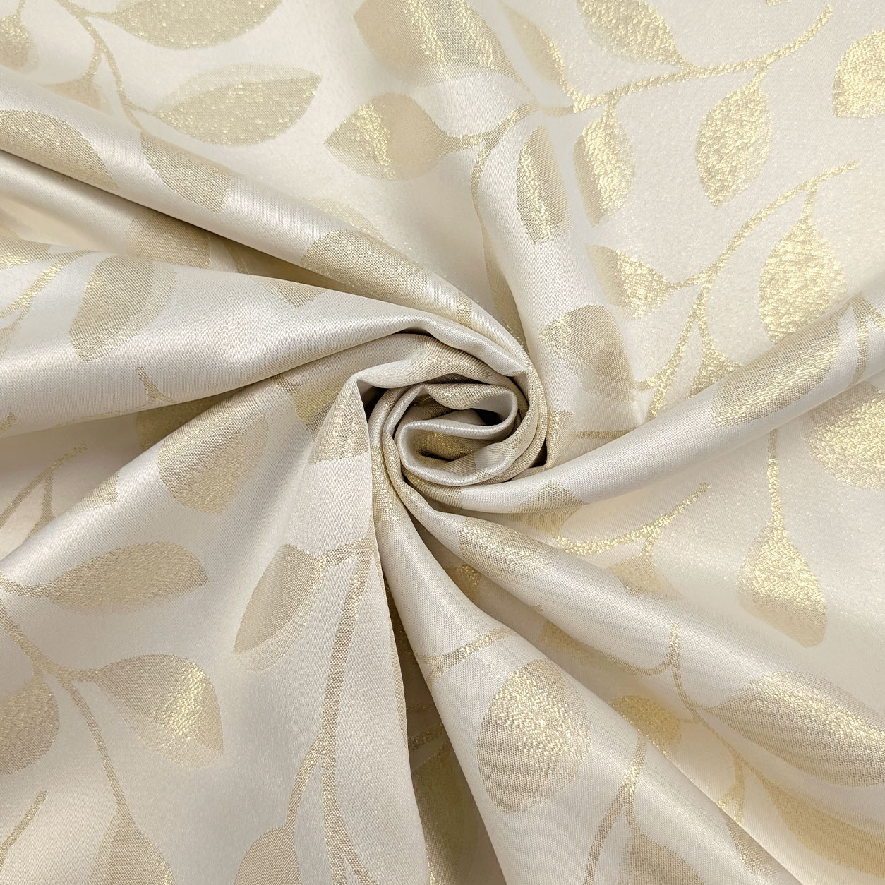 Jacquard Foglie Oro Lurex Image