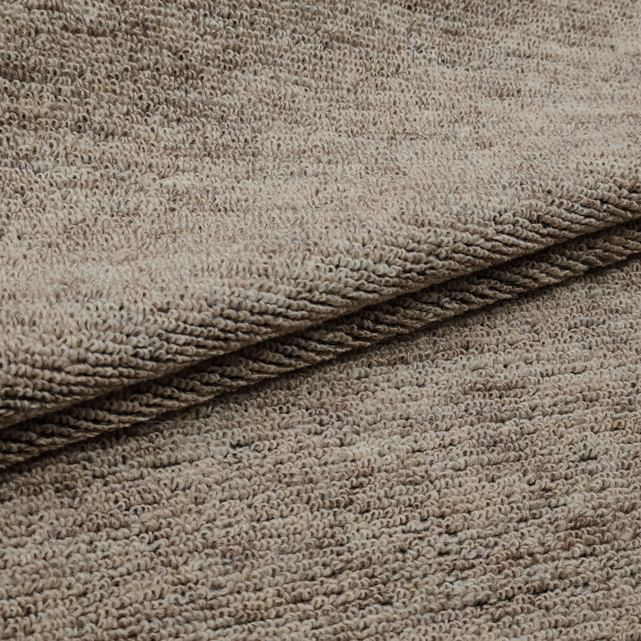 Tessuto Misto Cotone Elasticizzato Beige