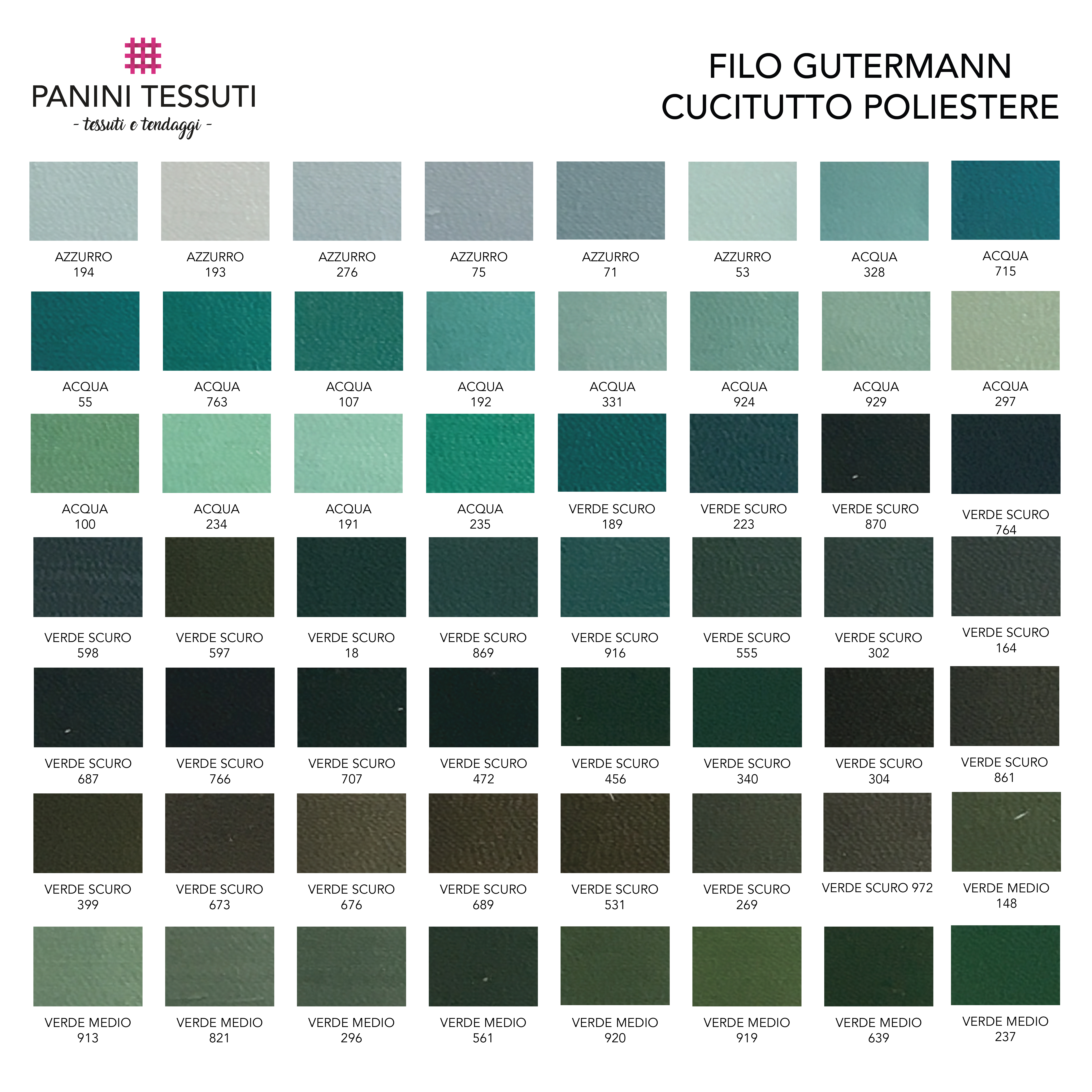 BDS-HOME Filo Da Cucito In Poliestere: 30 Bobine Da 230 M, 30 Colori