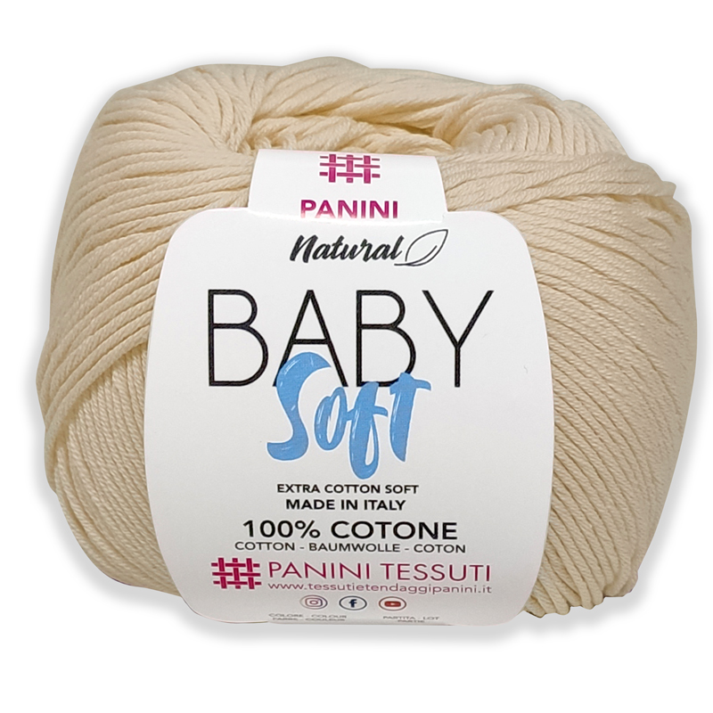 Cotone Baby Soft Panini Natural