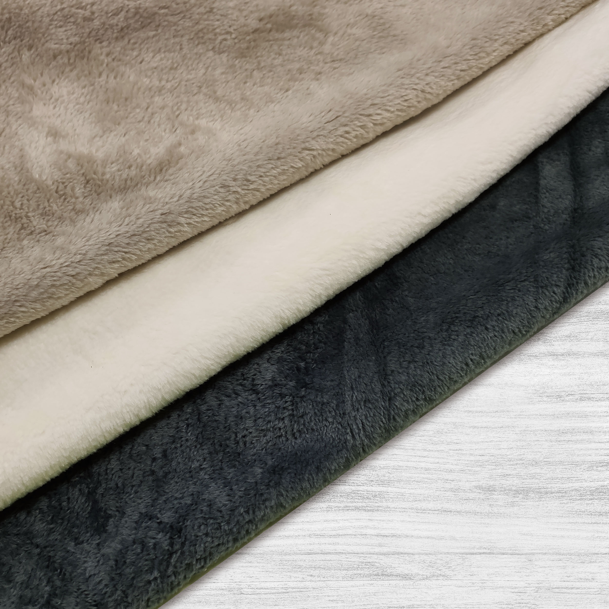 Pile Doppio Coral Grigio
