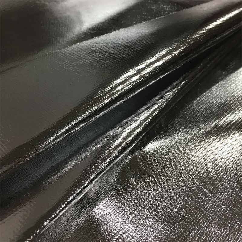 Tessuto Laminato Special in Argento